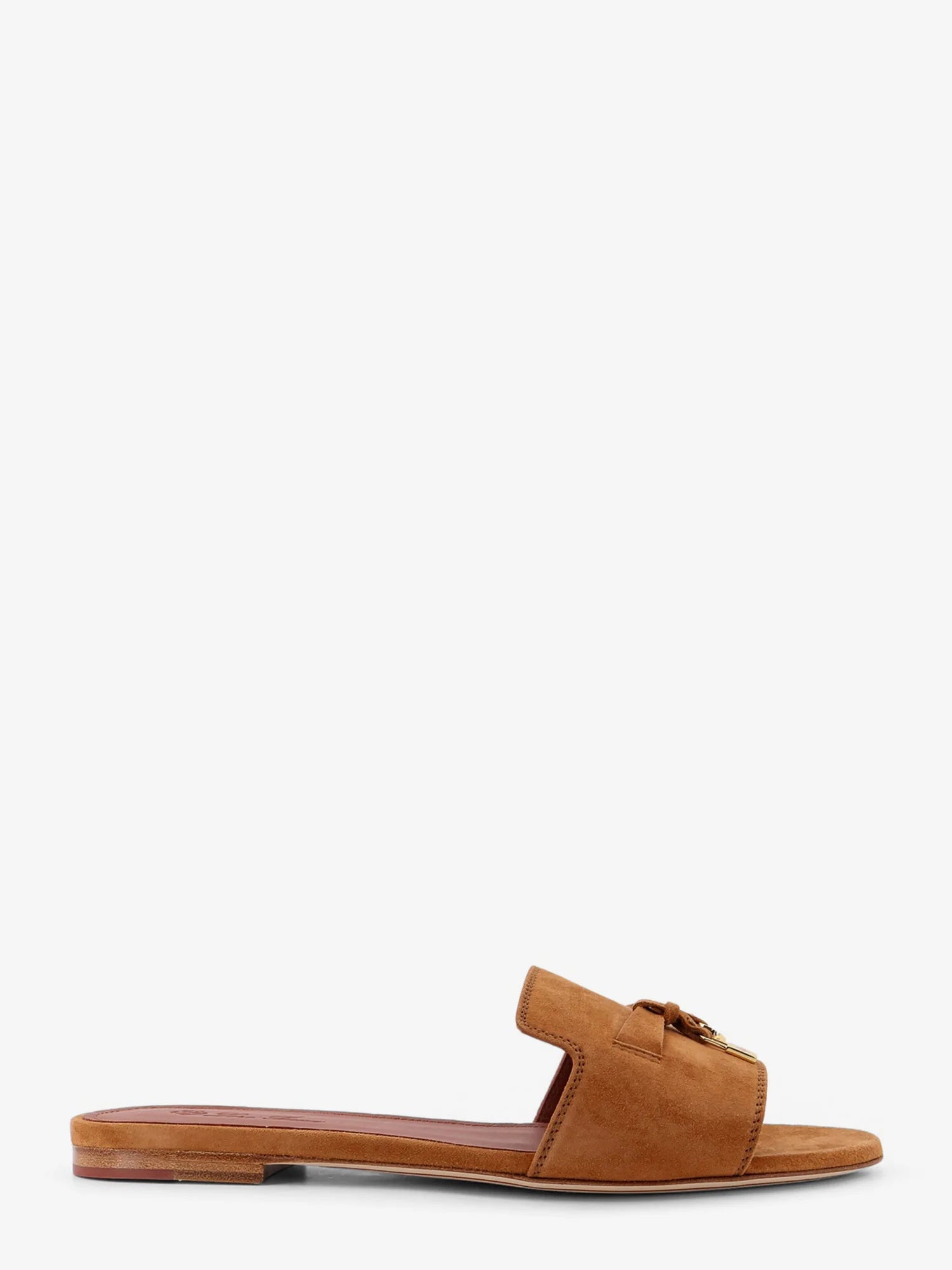 Summe Charms Flat suede sandals