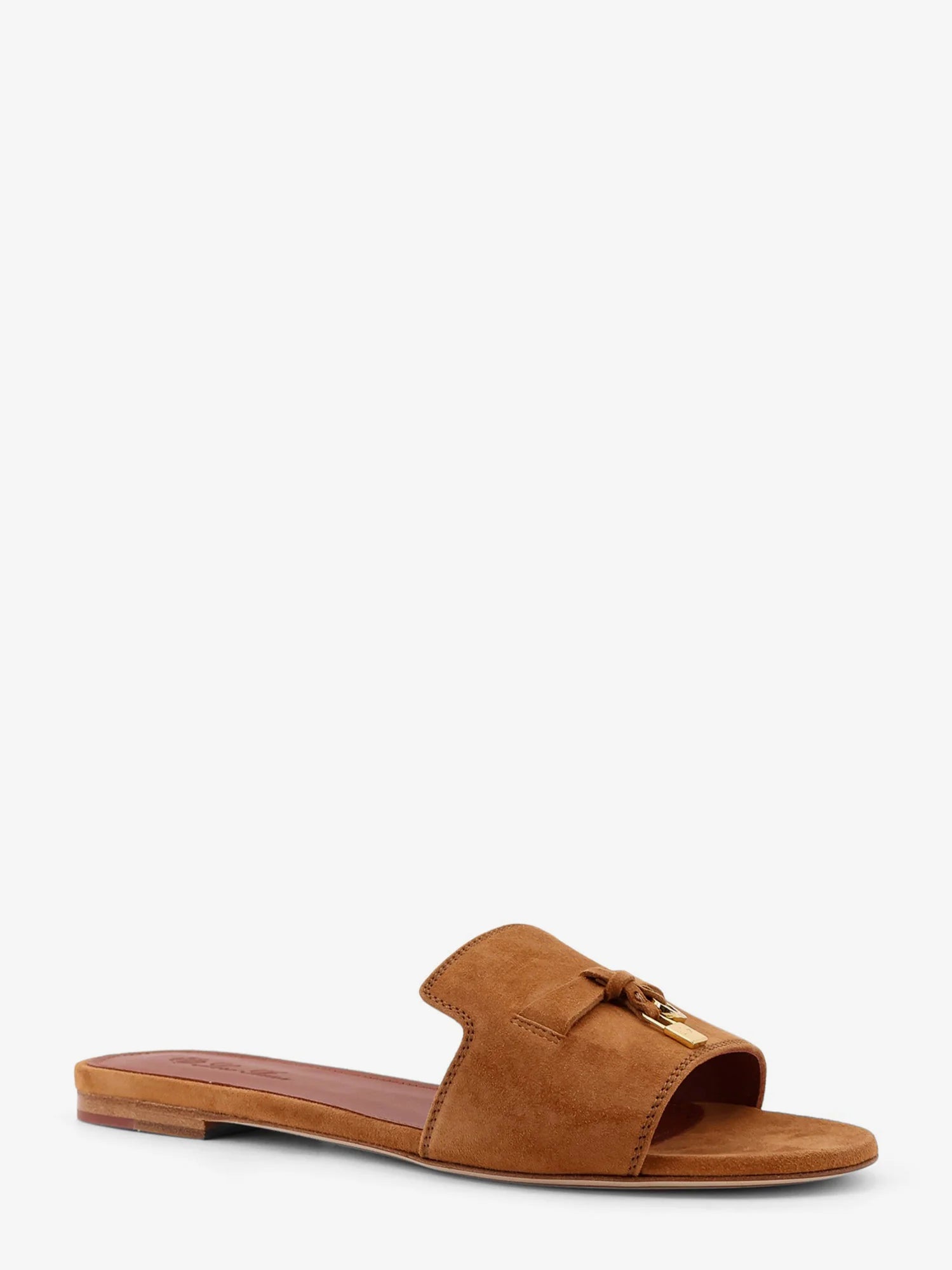 Summe Charms Flat suede sandals