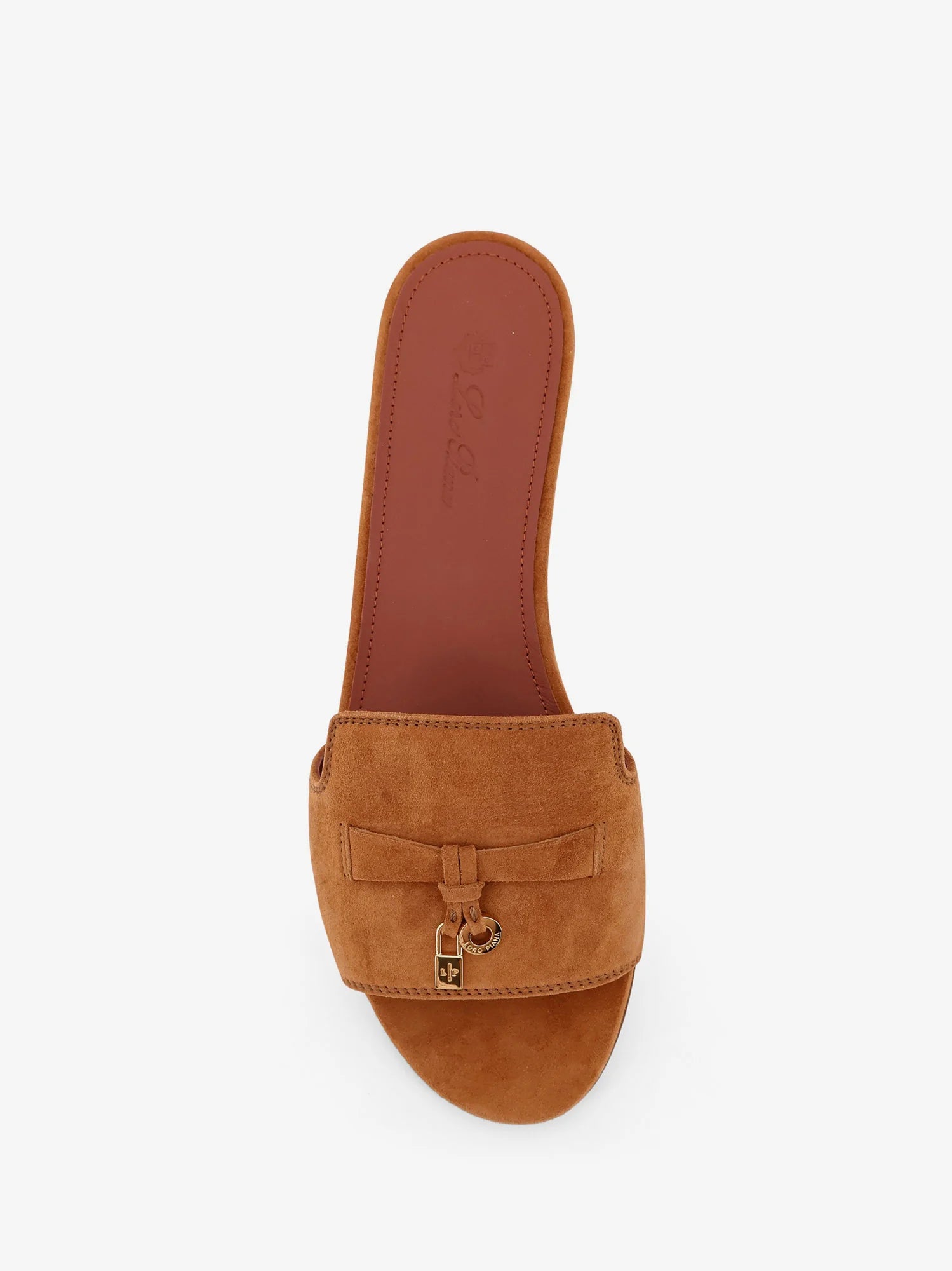Summe Charms Flat suede sandals