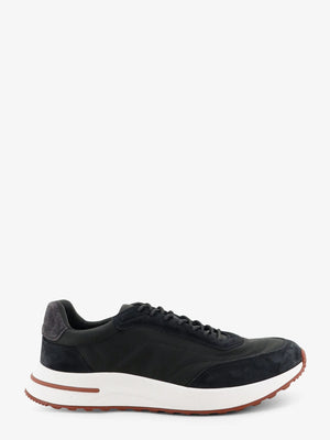 Sneakers low-top Week End Evo in nylon e suede