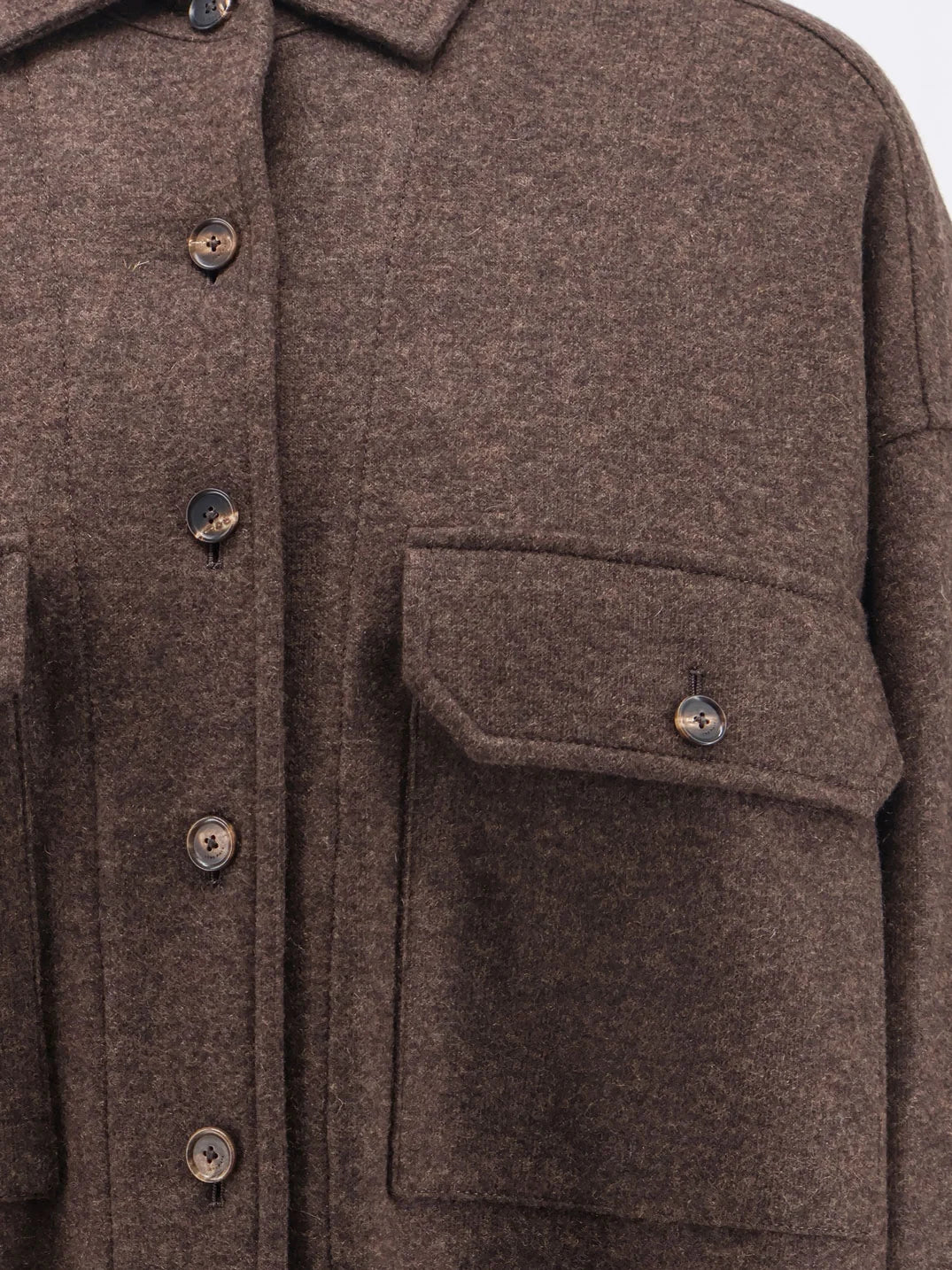 Darby Novalis stretch cashmere Overshirt