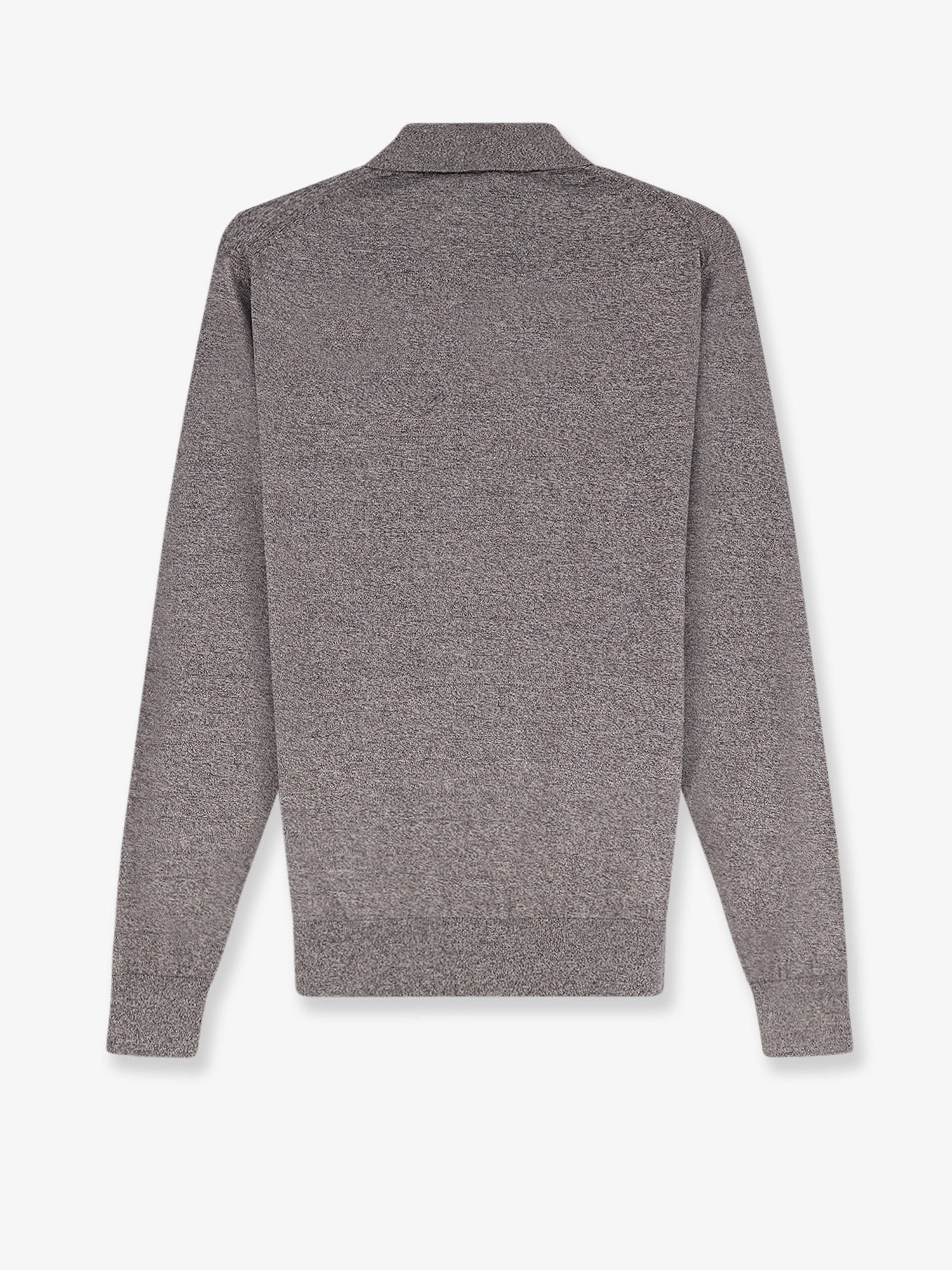 Ice Wish mélange cotton polo shirt