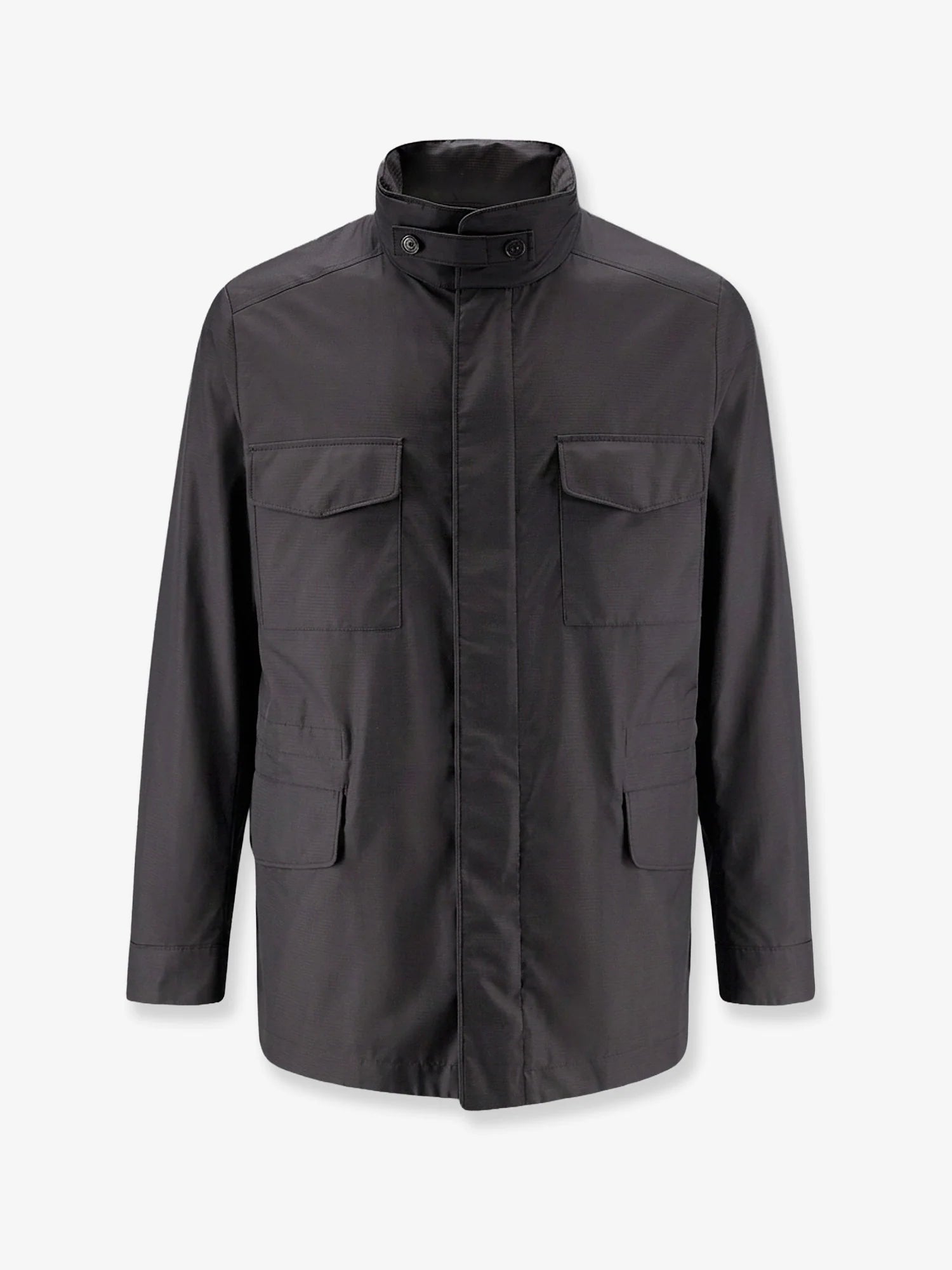 Traveller Field Jacket with pied-de-poule pattern