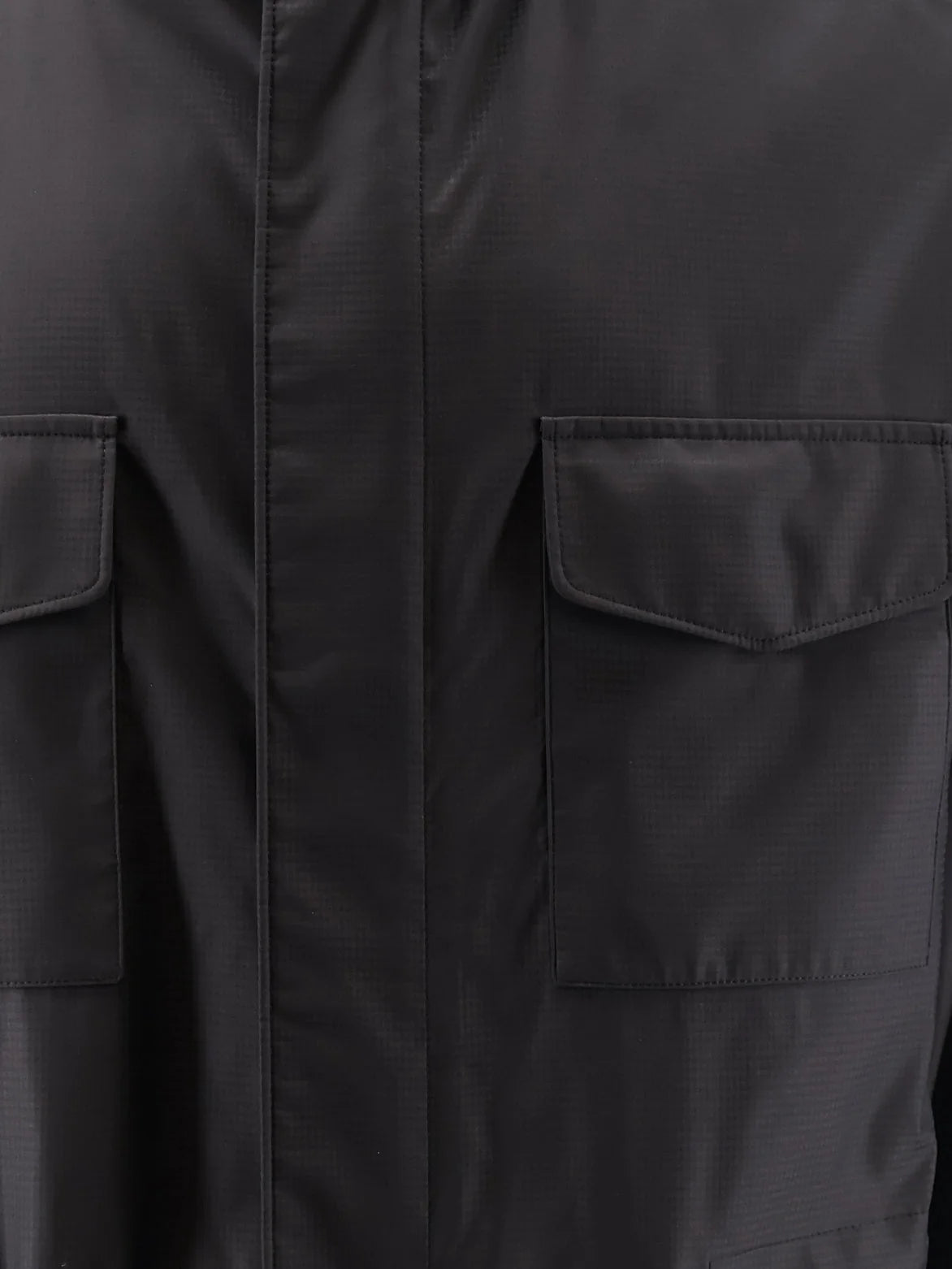 Traveller Field Jacket with pied-de-poule pattern