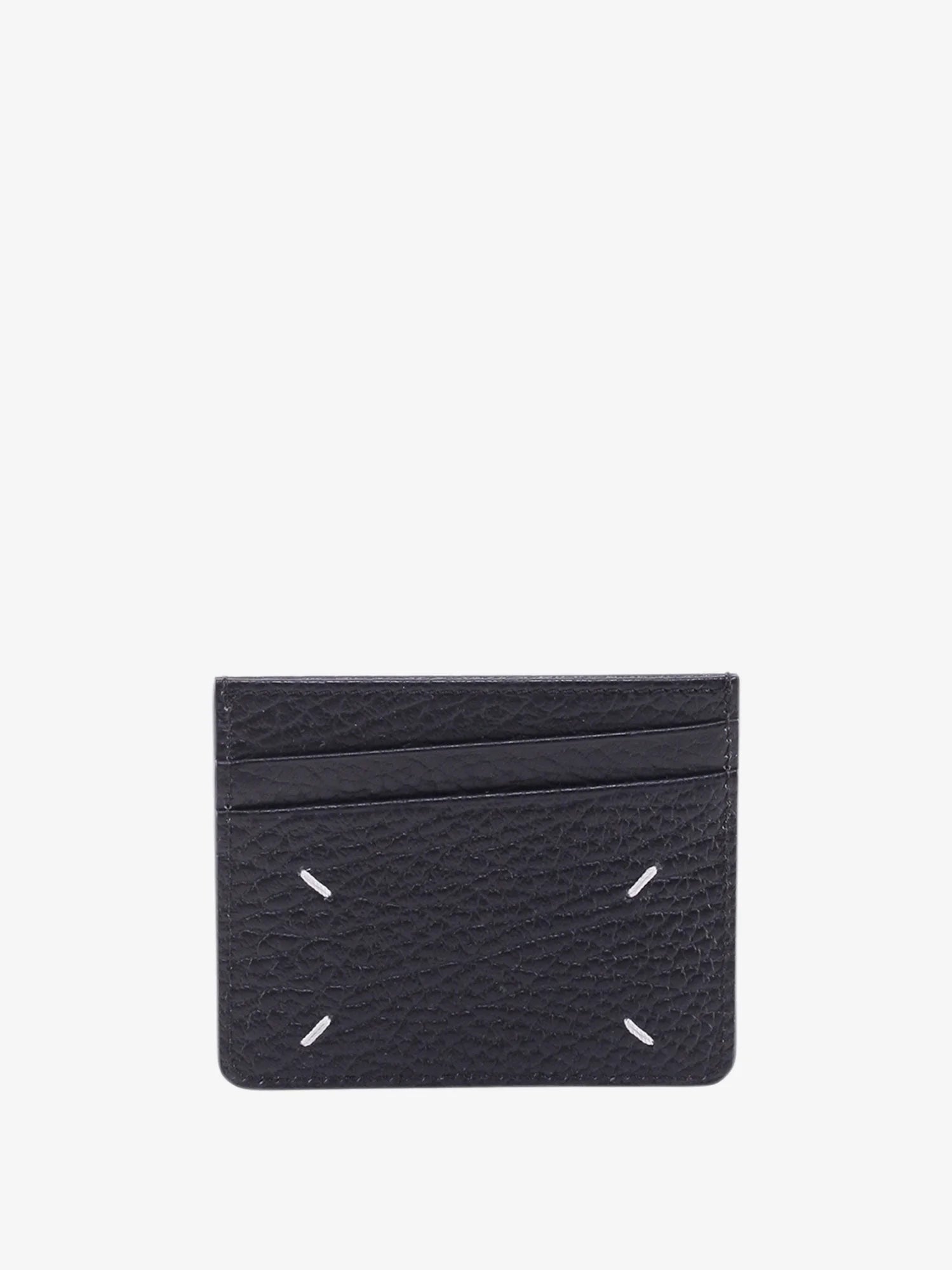 Four Stitches hammered leather card holder