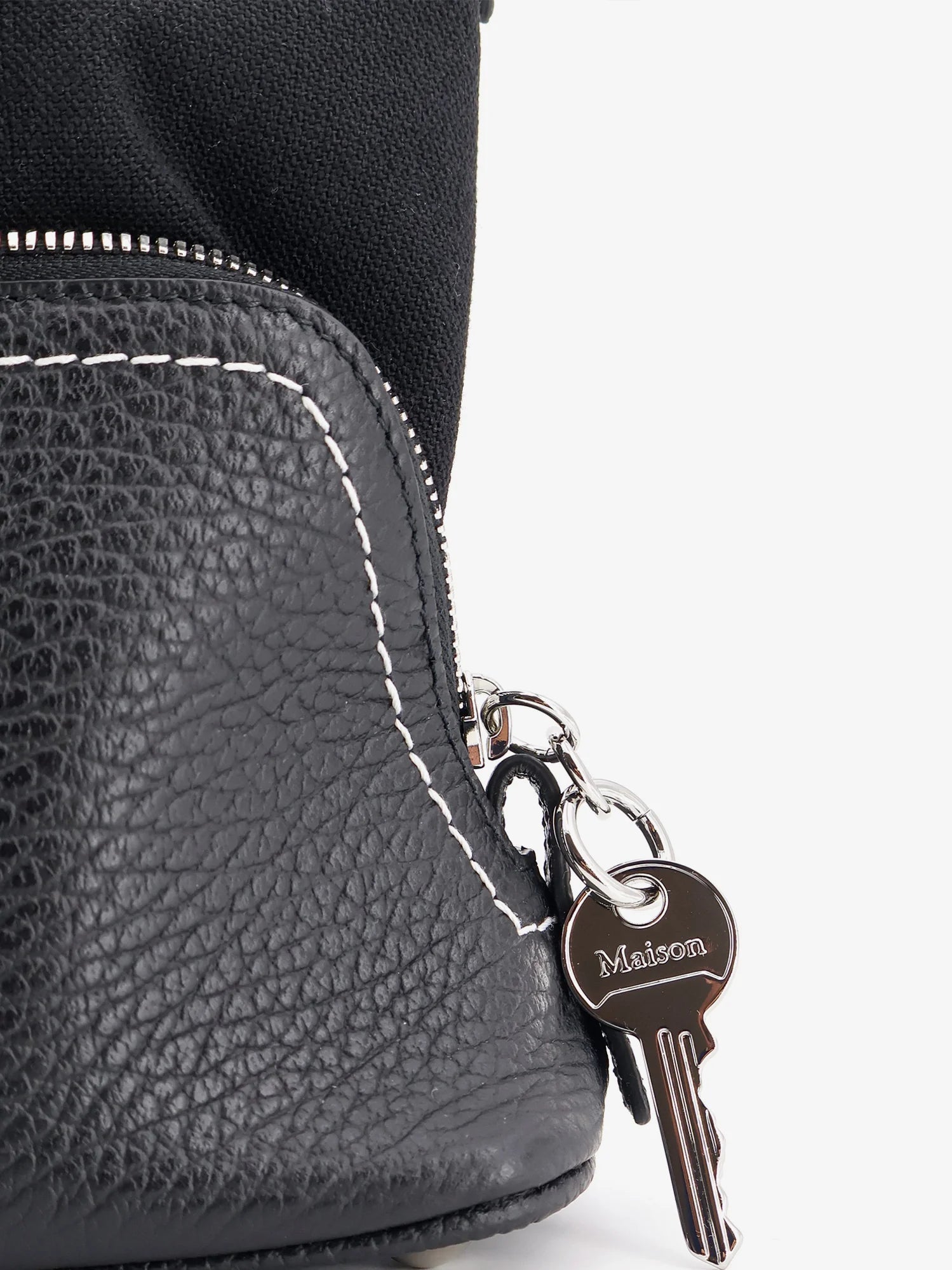 5AC Shoulder East West Leather Shoulder Bag