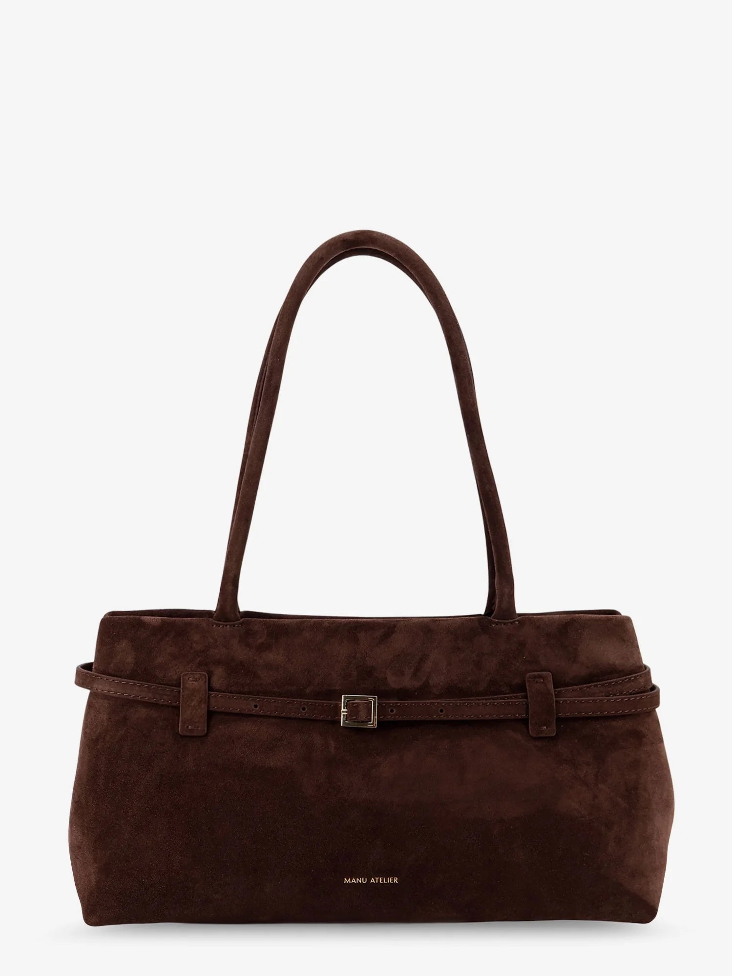 Le Cambon East West suede shoulder bag