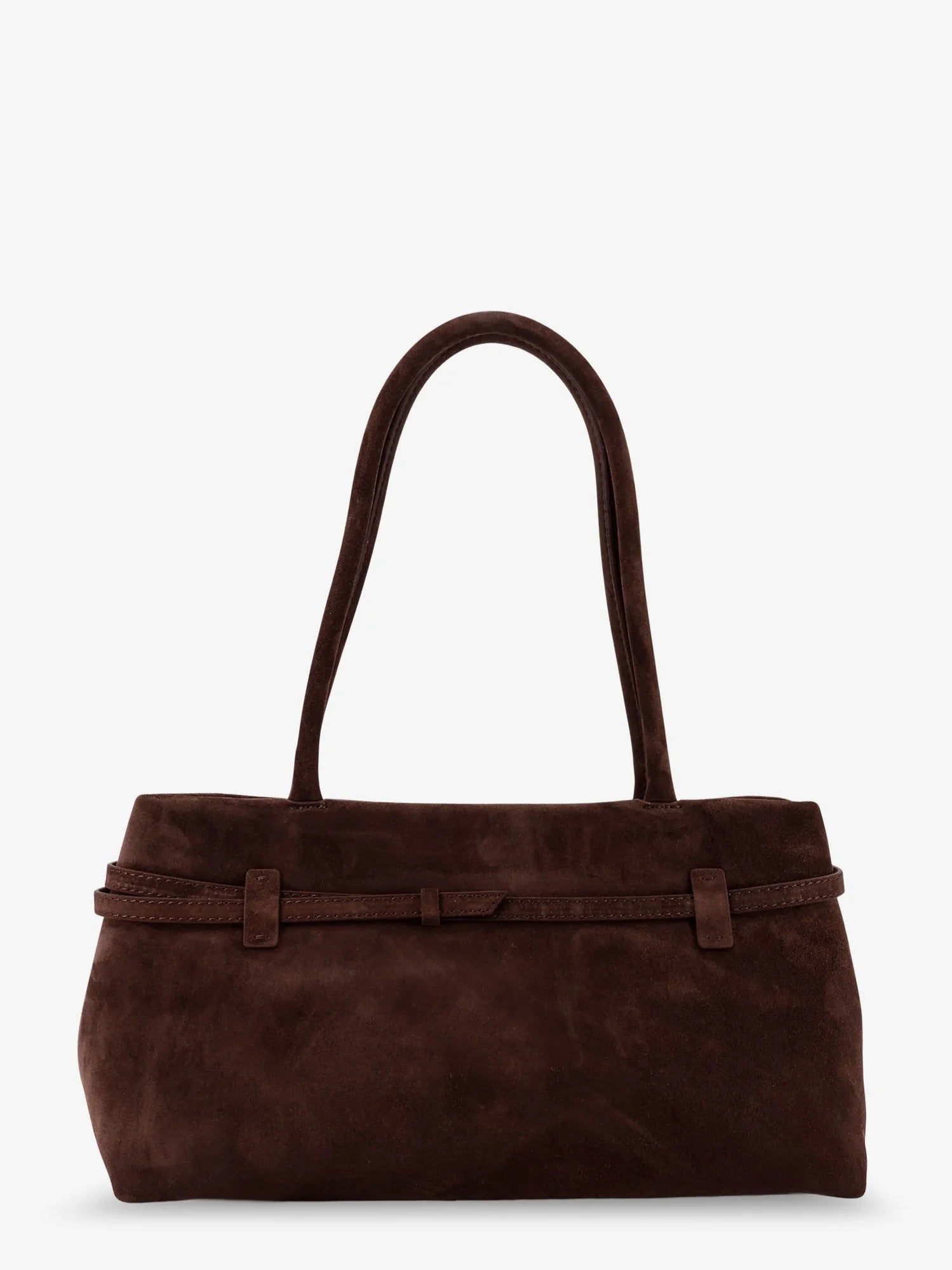 Le Cambon East West suede shoulder bag