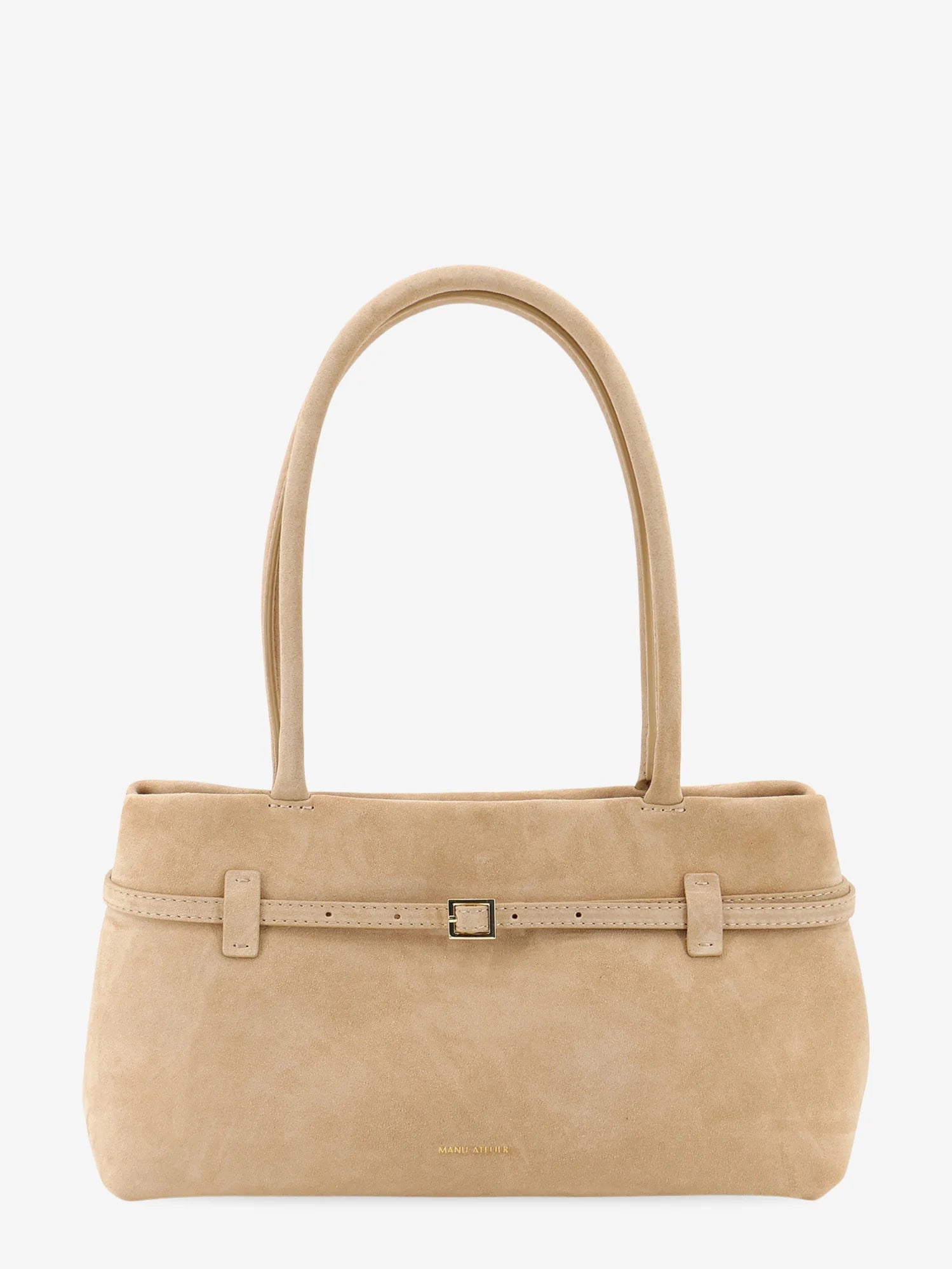 Le Cambon East West suede shoulder bag