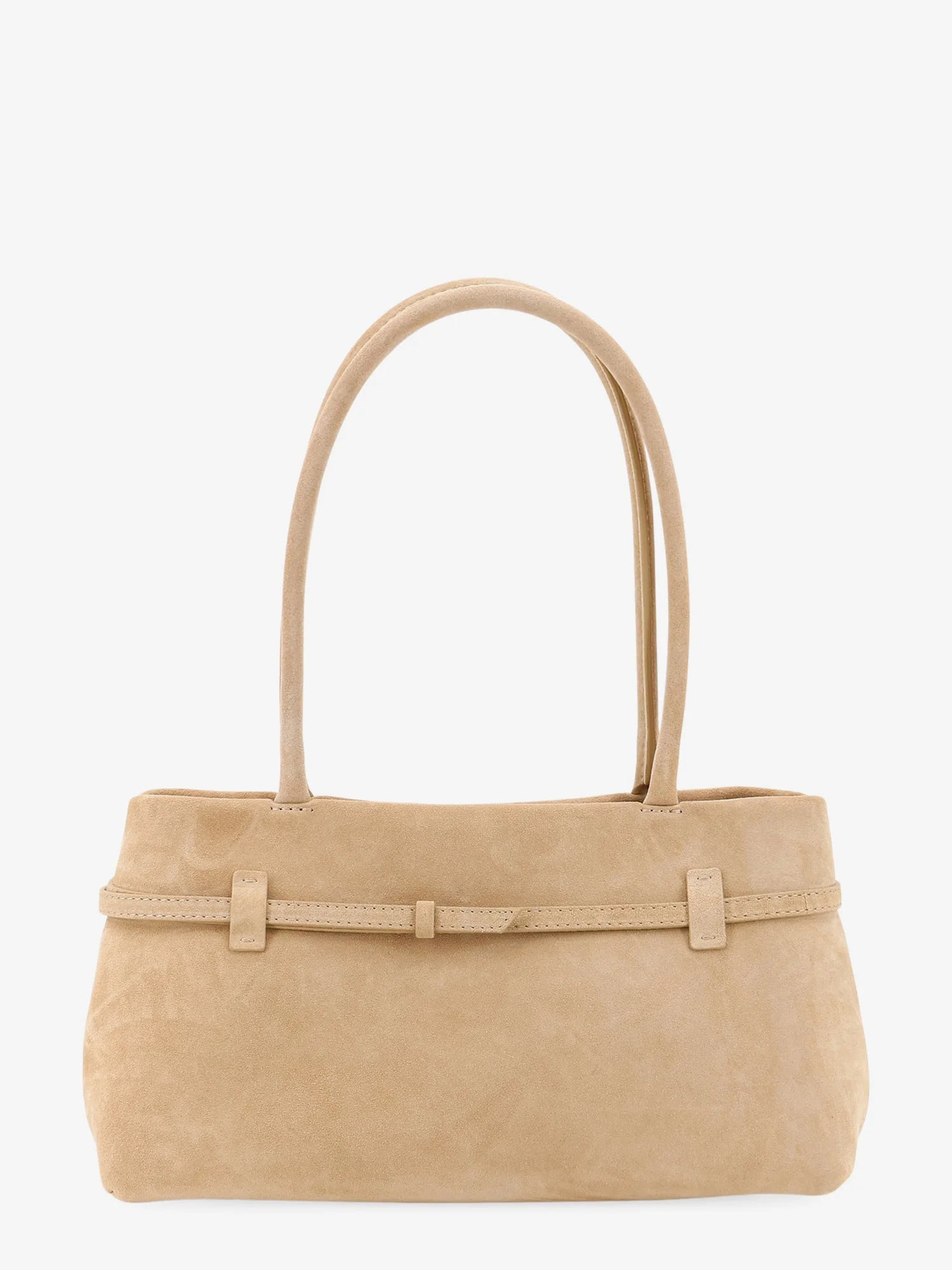 Le Cambon East West suede shoulder bag