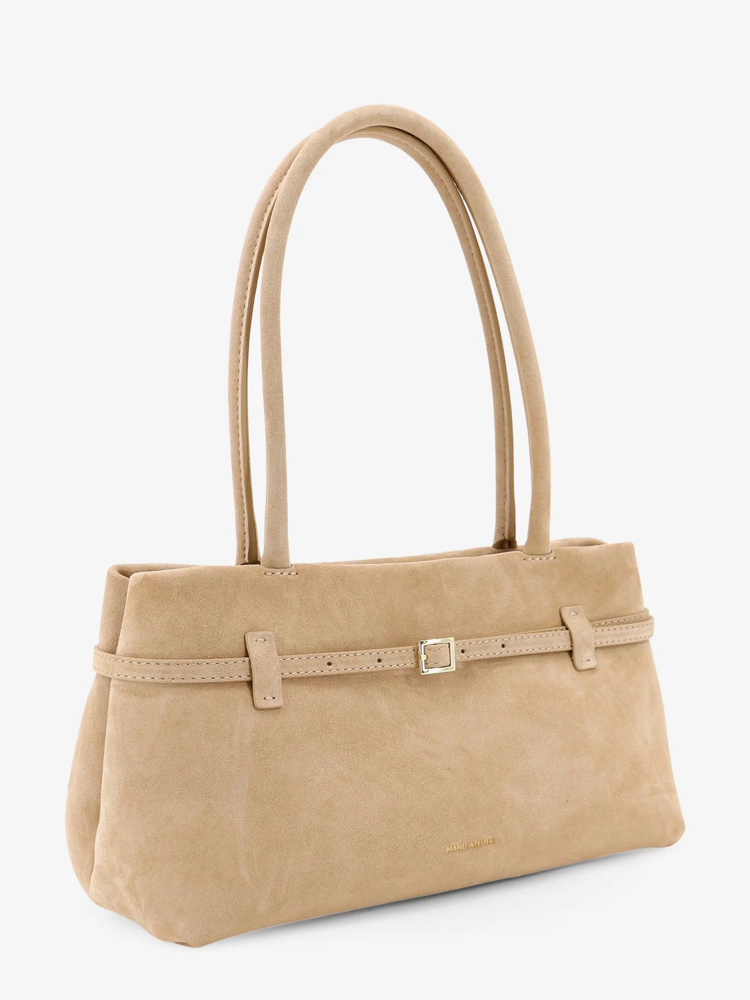Le Cambon East West suede shoulder bag