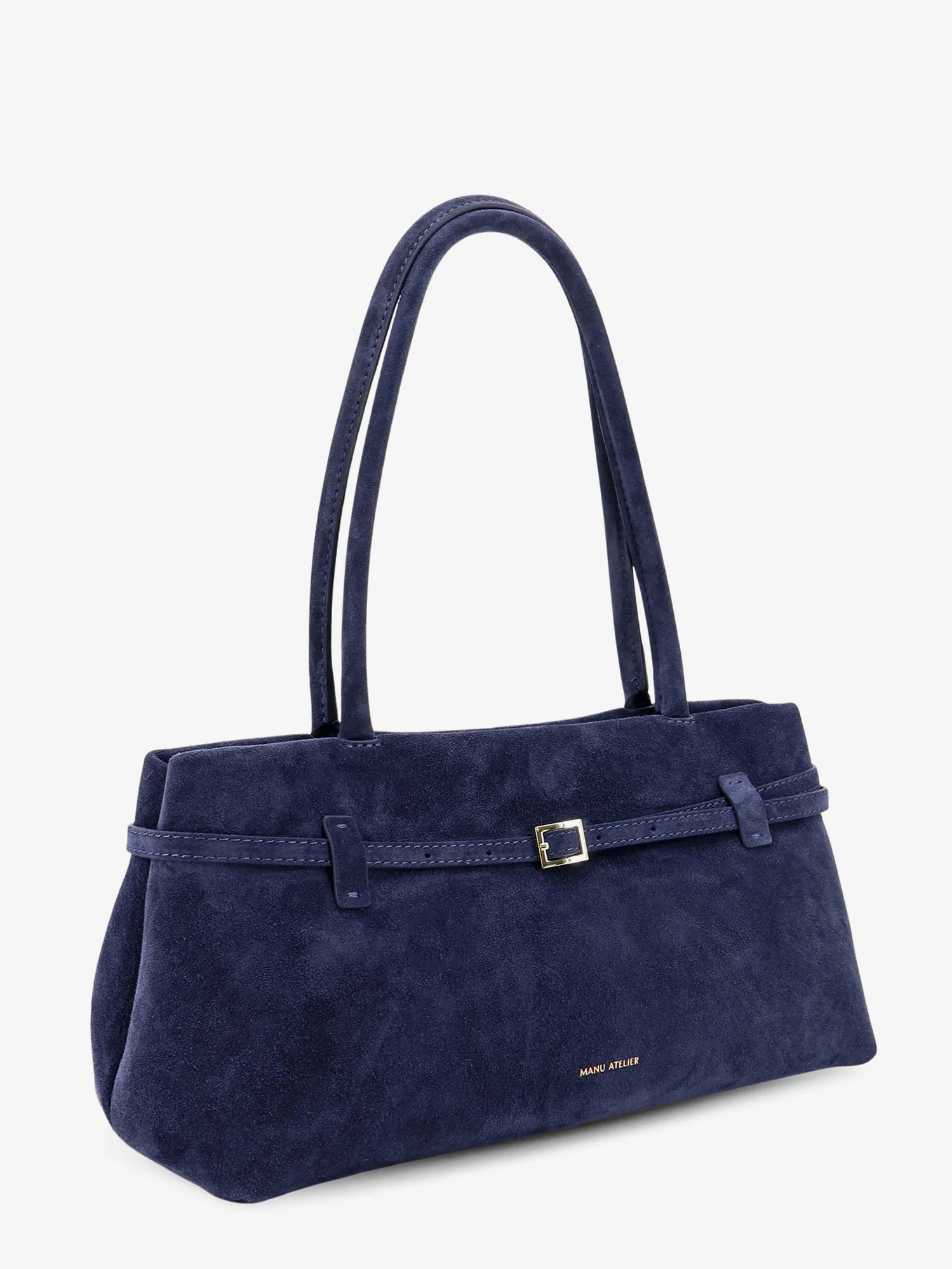 Le Cambon East West suede shoulder bag