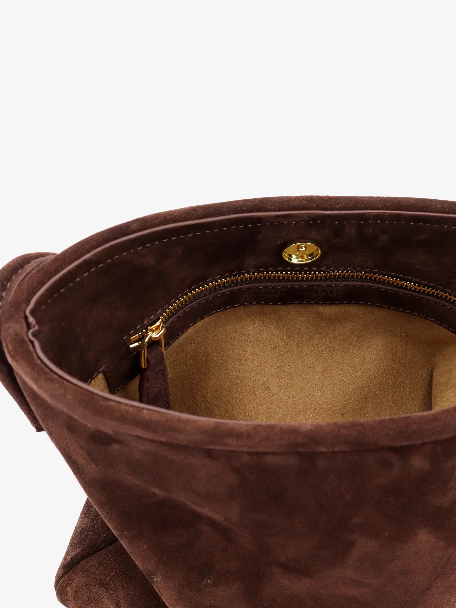 Fidéle suede crossbody bag