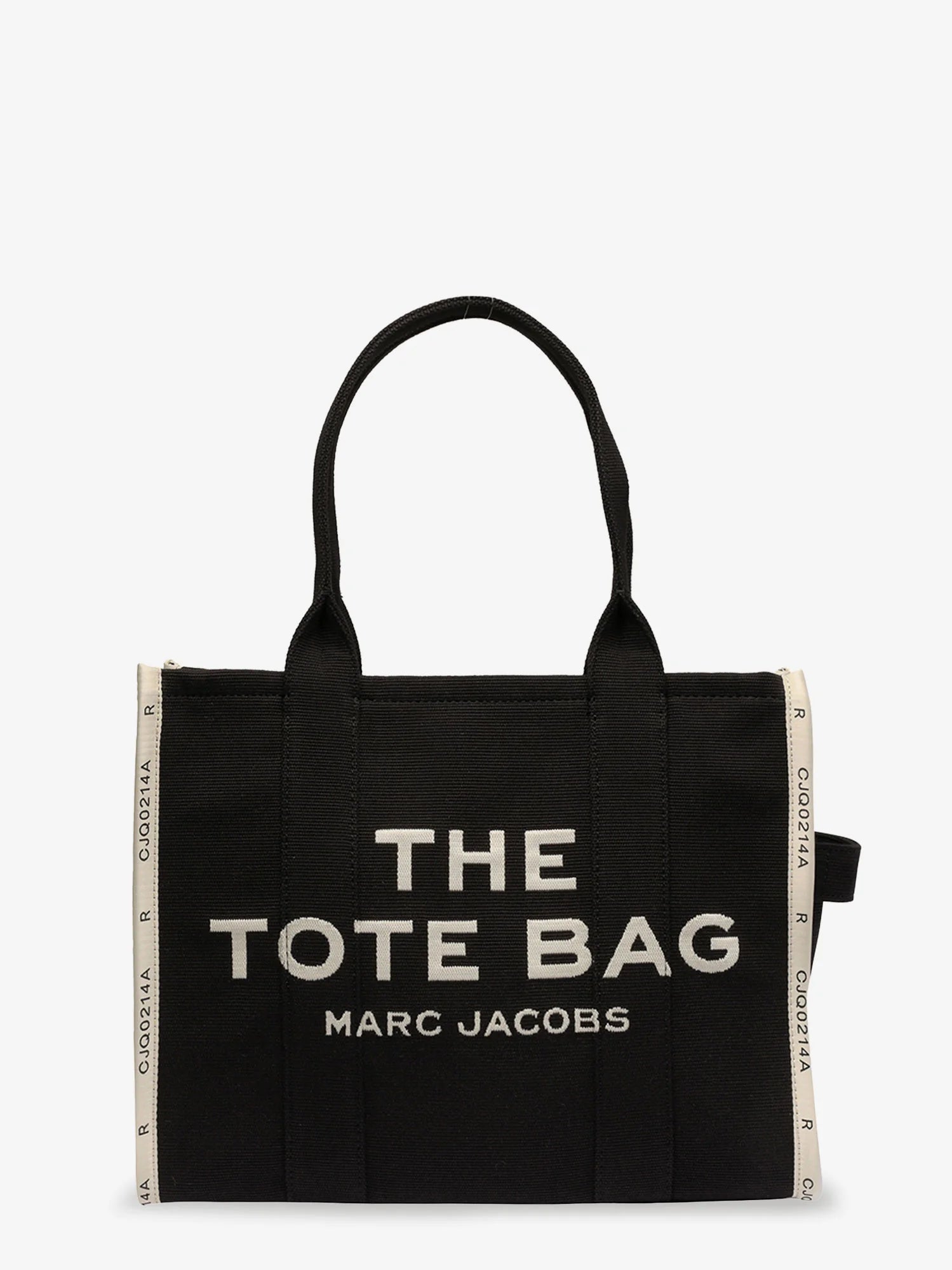 Traveler Tote canvas shopping bag with logo on the front