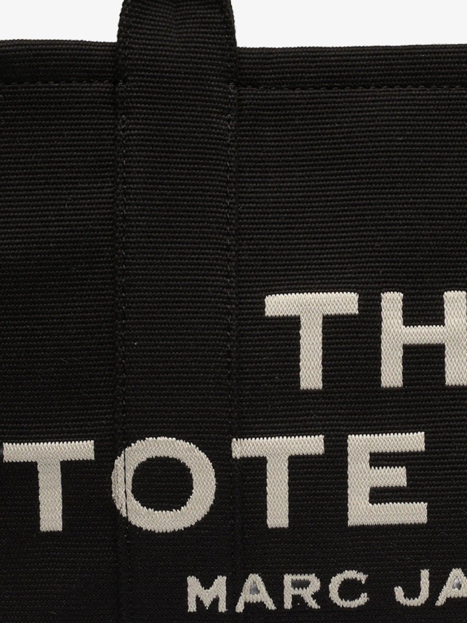 Traveler Tote canvas shopping bag with logo on the front