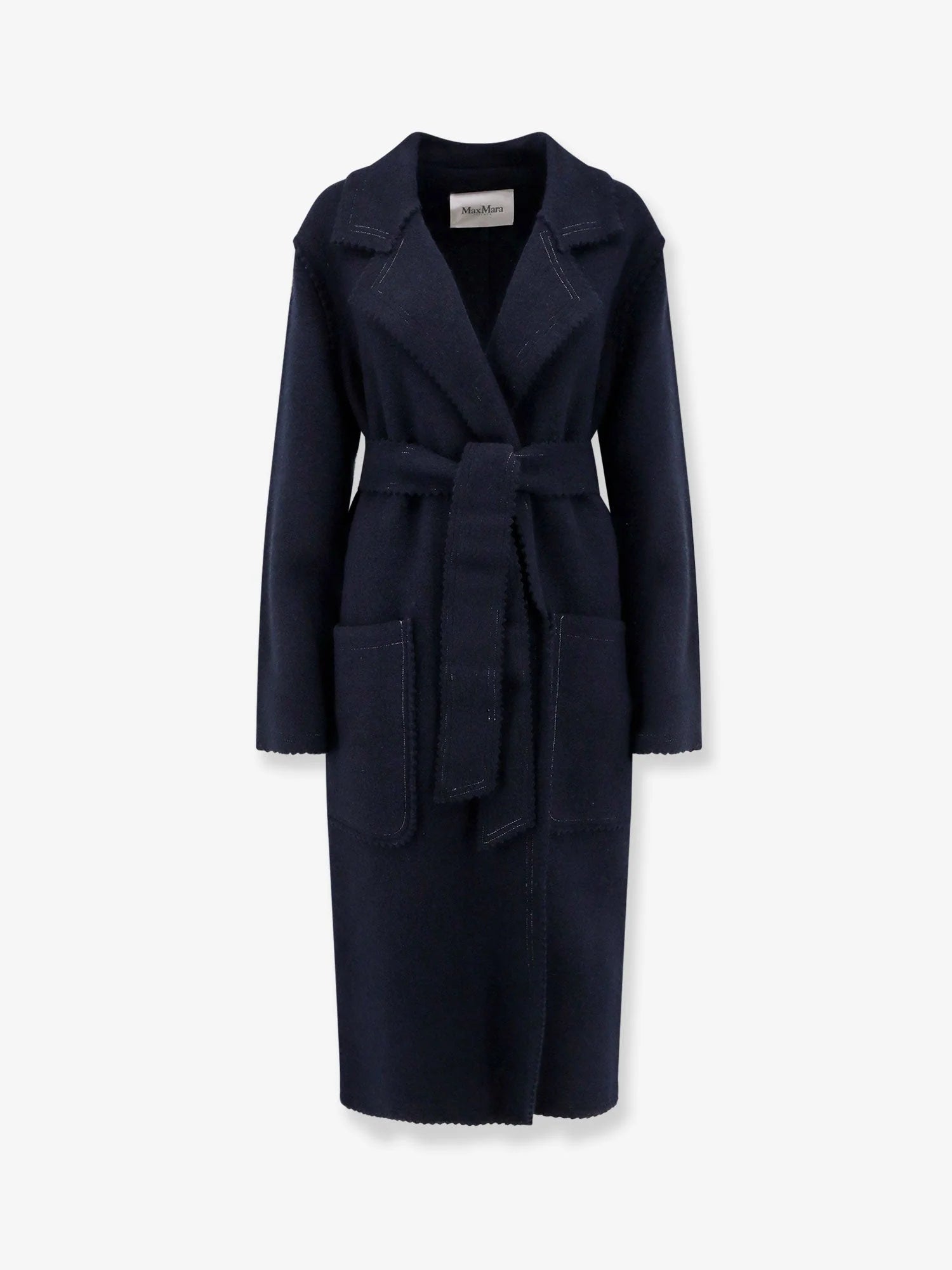 Wool and cashmere coat