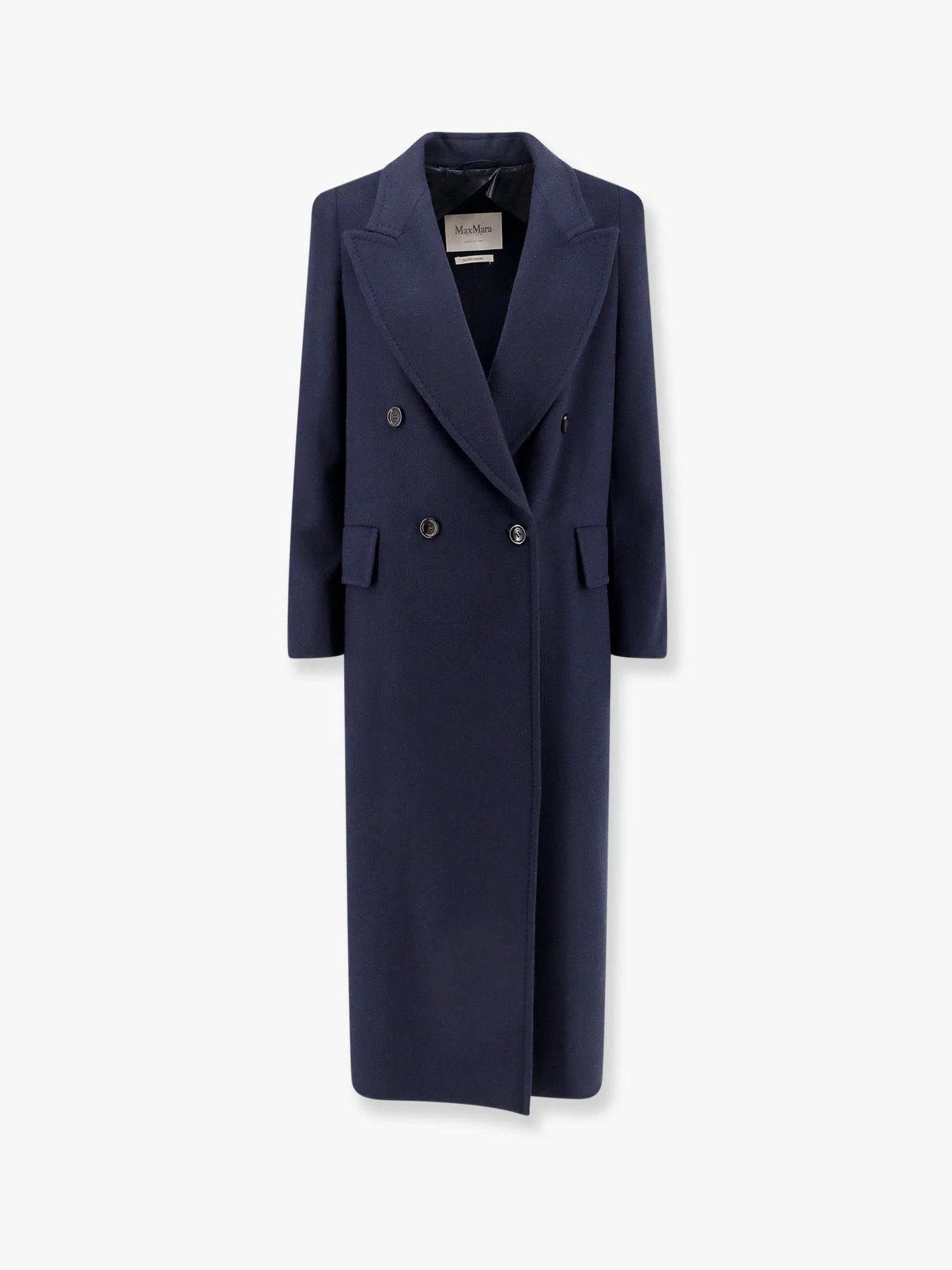 MAX MARA - Albania 1234 Max Mara sfilata virgin wool and cashmere coat