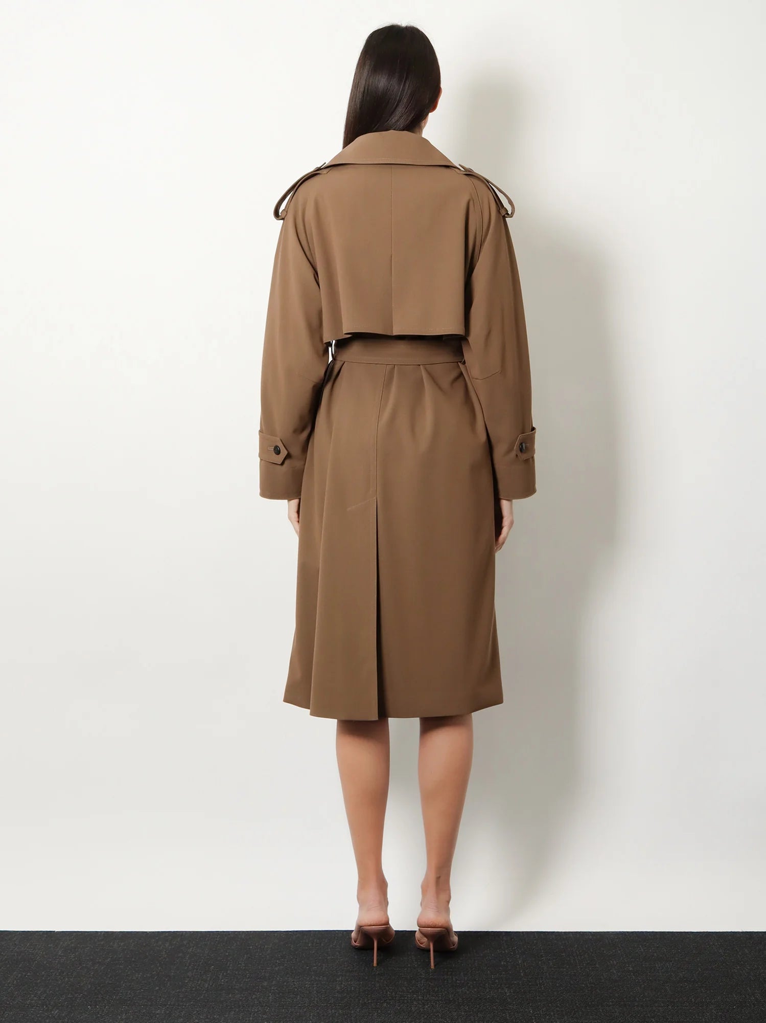 Mxmcerto virgin wool trench