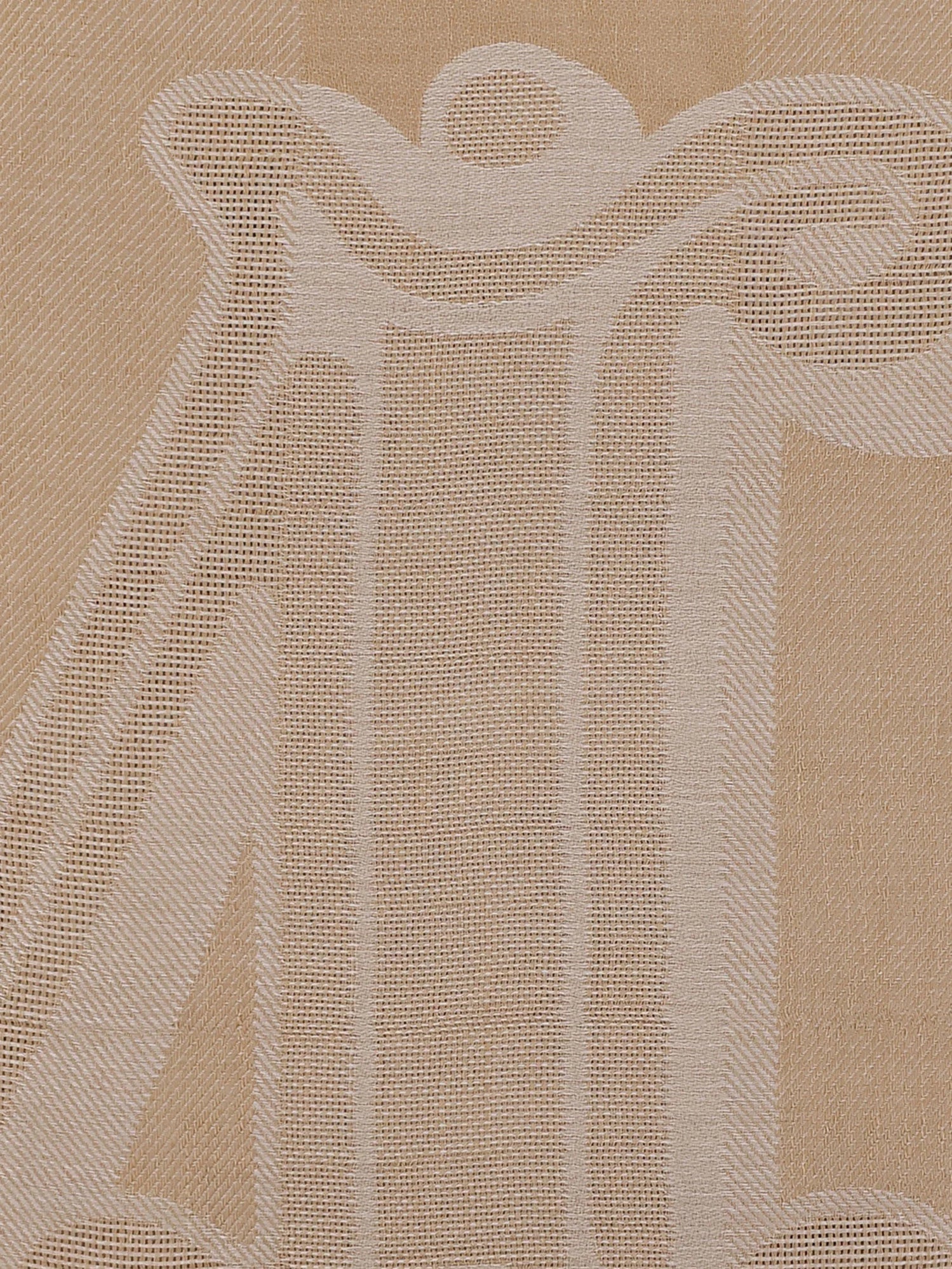 Modal, linen and cotton blend scarf