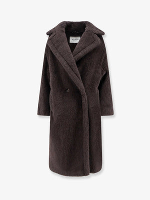Tedgirl alpaca, virgin wool and silk coat