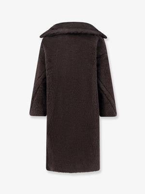 Tedgirl alpaca, virgin wool and silk coat