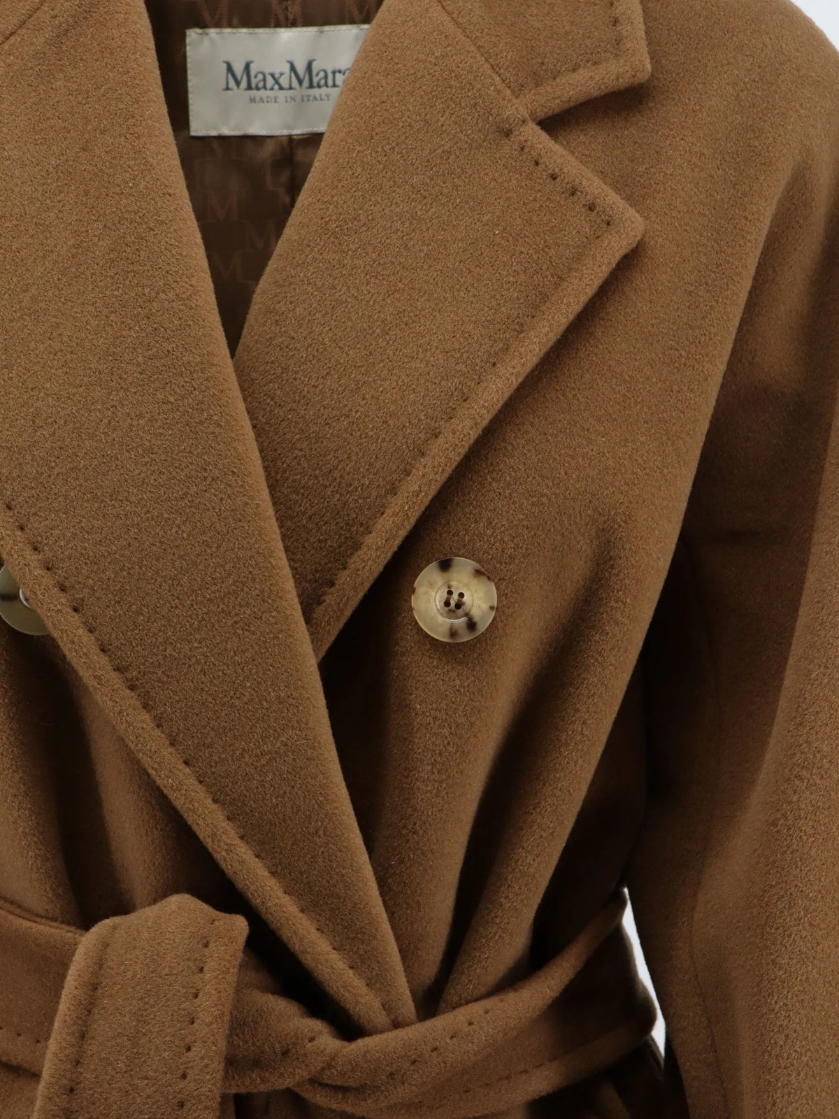 Madame wool and cashmere blend coat
