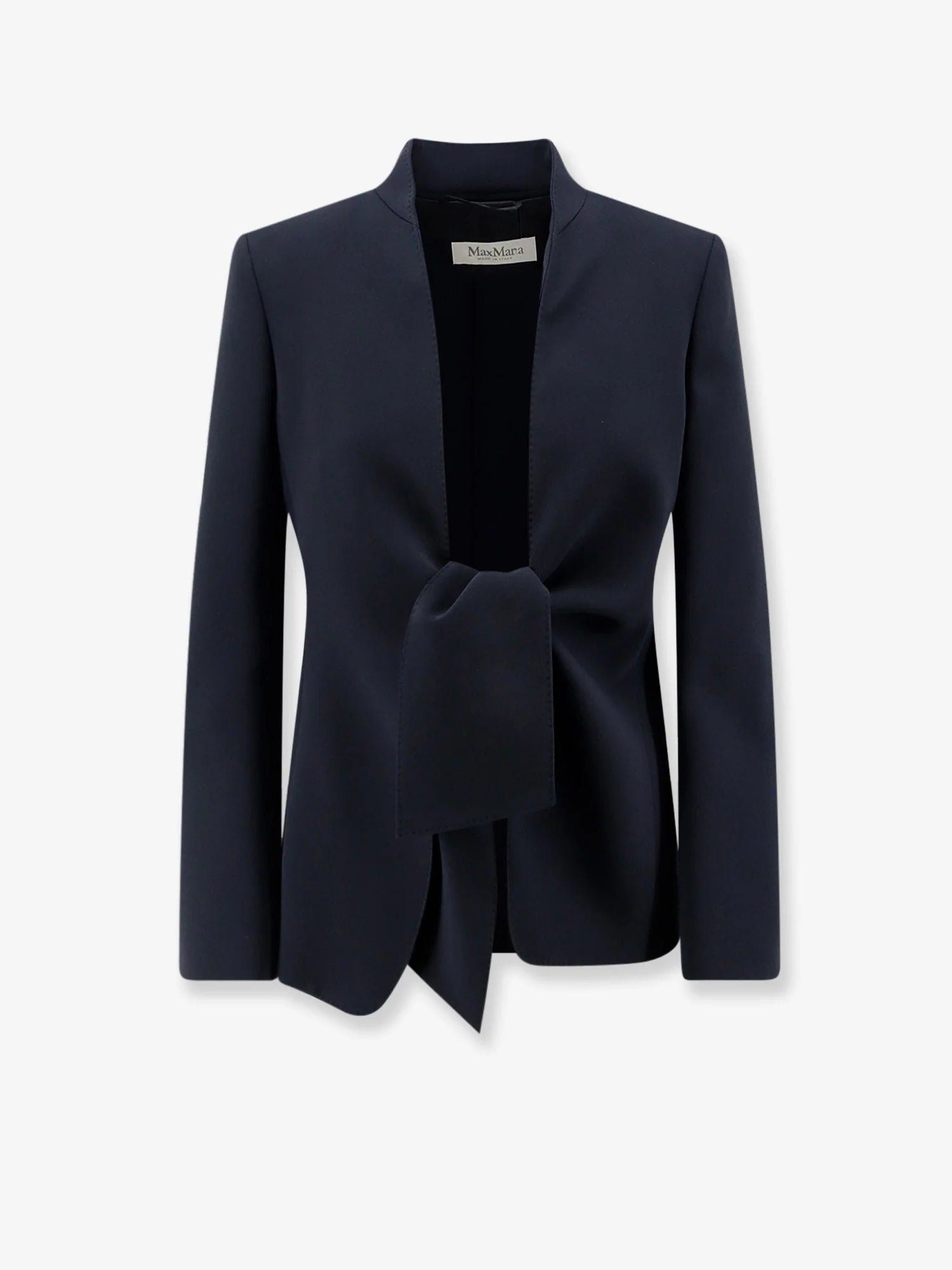 MXMPalo cady blazer with front knot detail