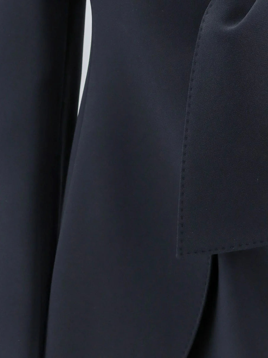 MXMPalo cady blazer with front knot detail