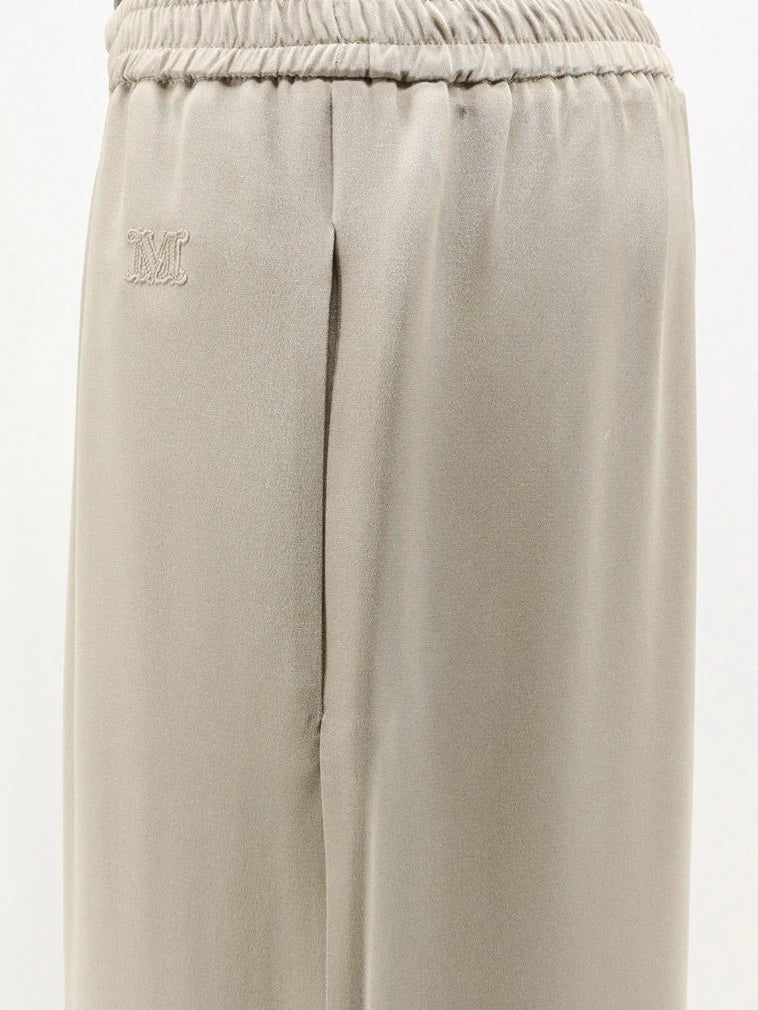 Mxmvolonta silk trousers