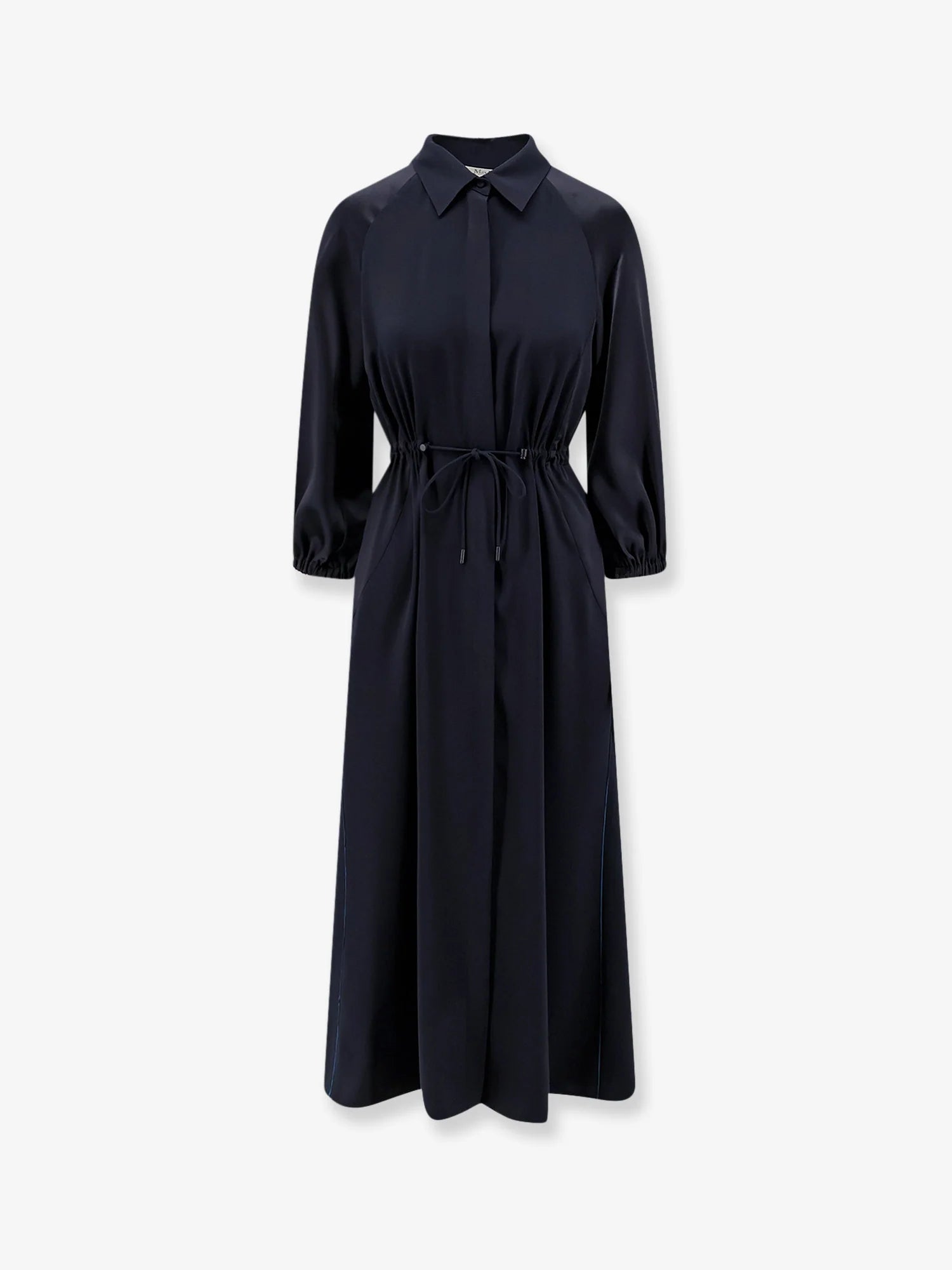 MxmPelota long silk dress