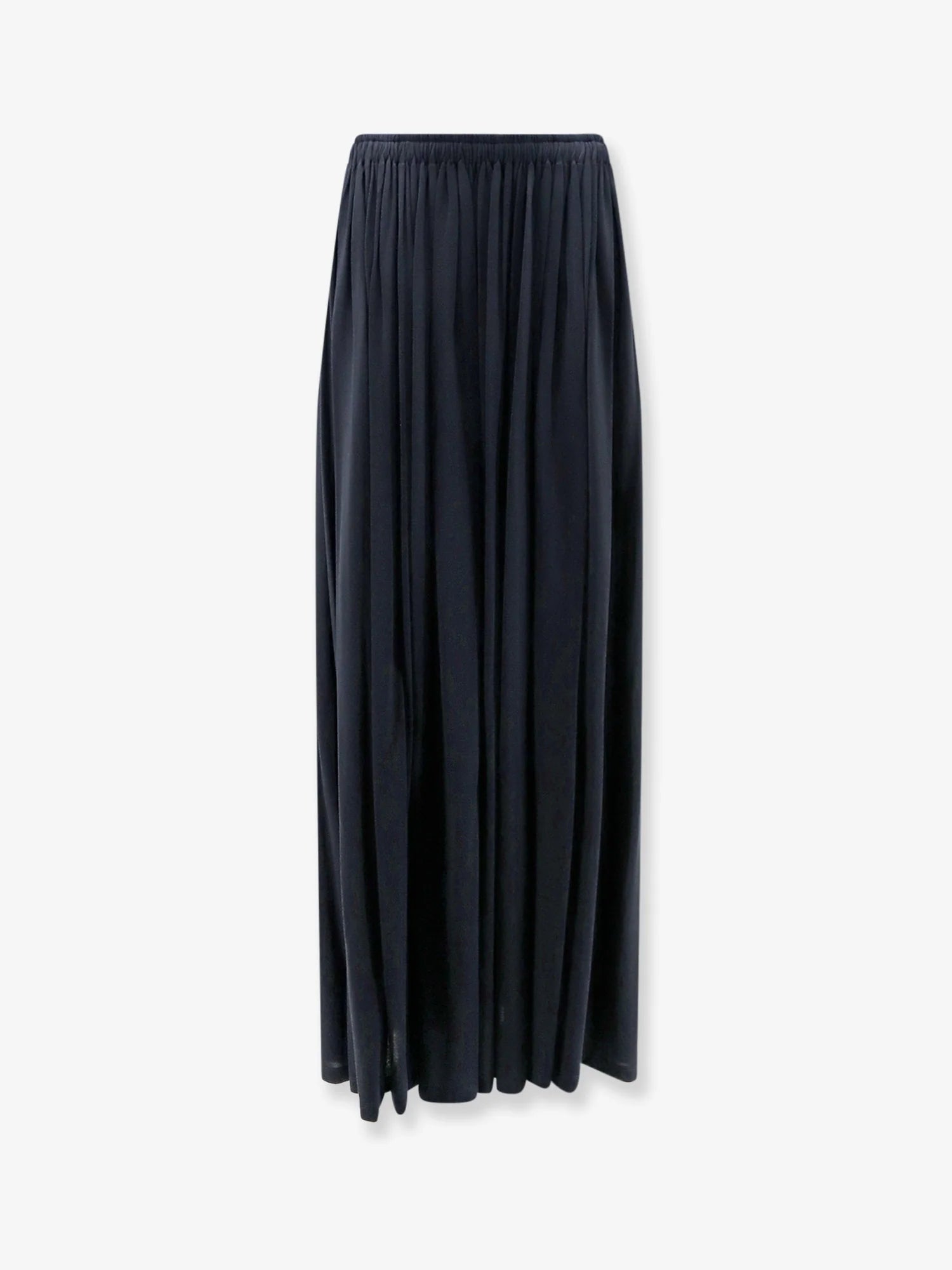 MXMLivrea pleated jersey long skirt