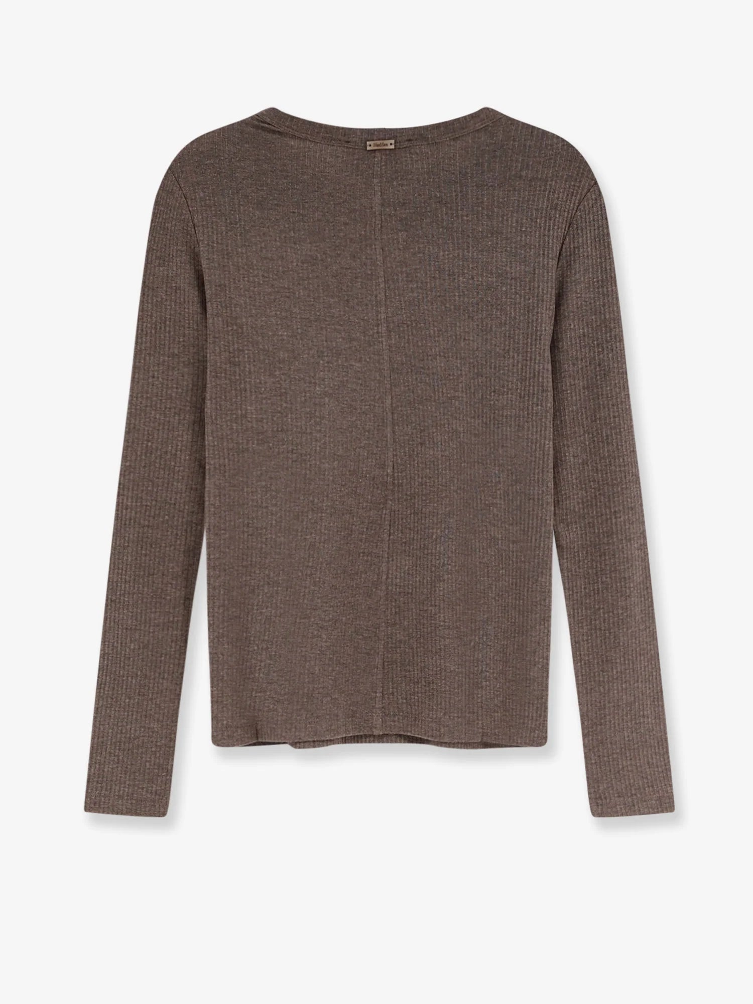 Mxmsalmone lyocell and silk t-shirt