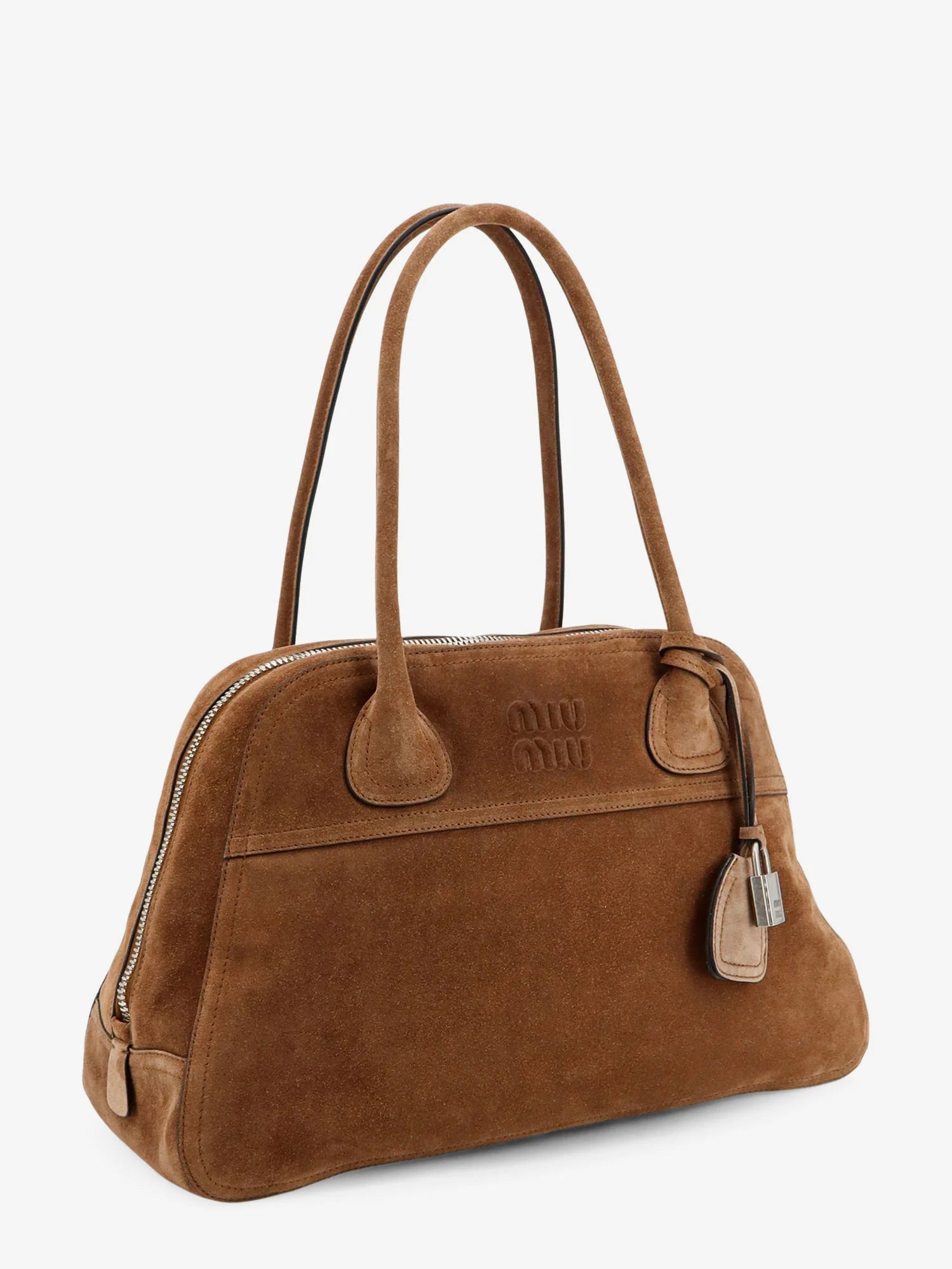 Vivant suede shoulder bag