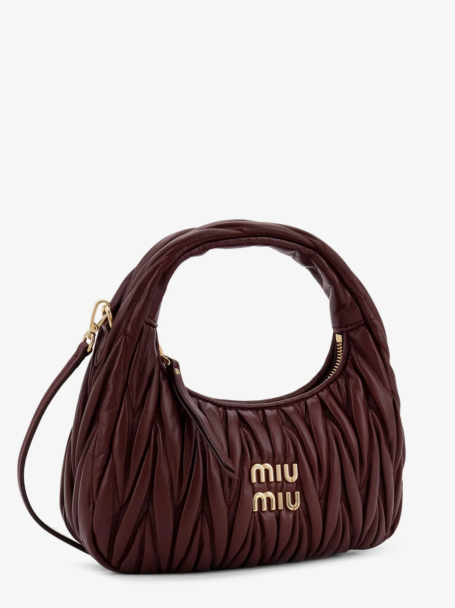 Wander quilted leather shoulder bag