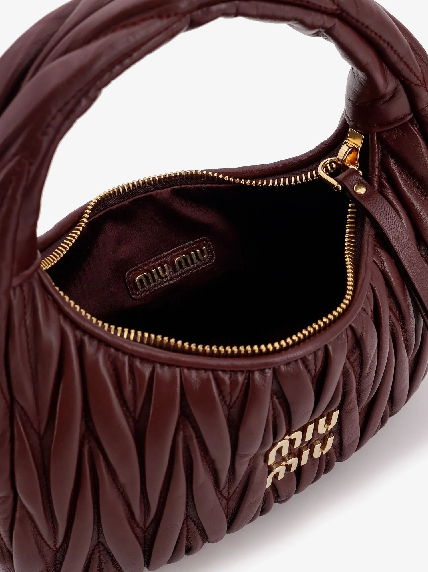 Wander quilted leather shoulder bag