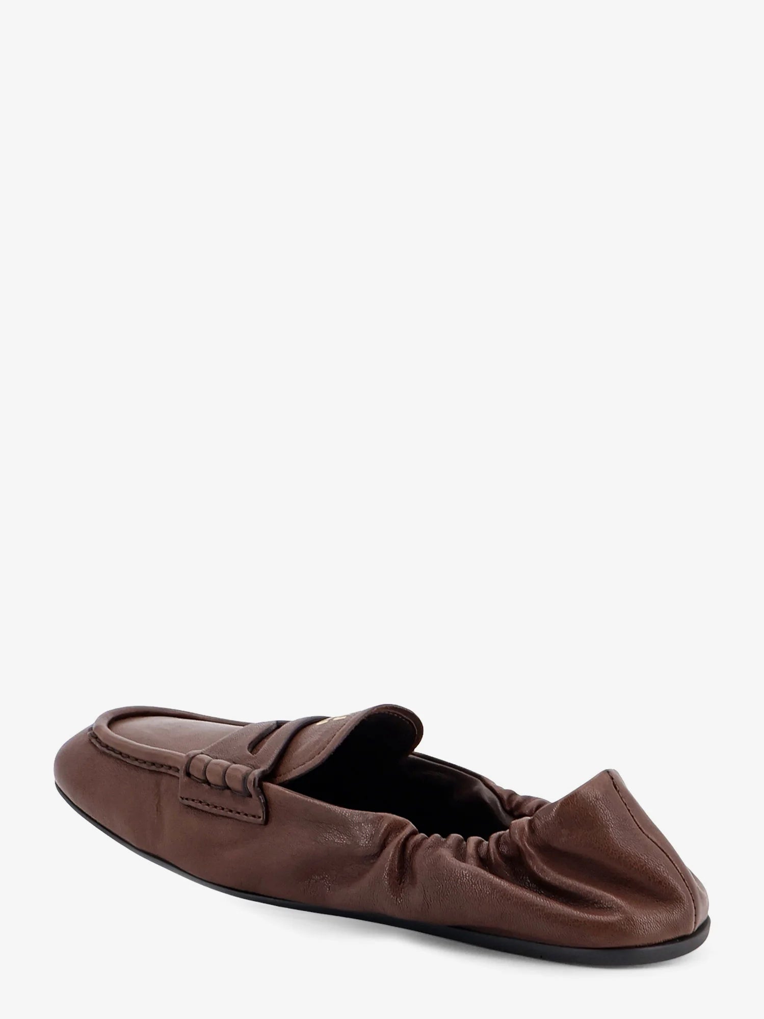 Ruches leather loafers
