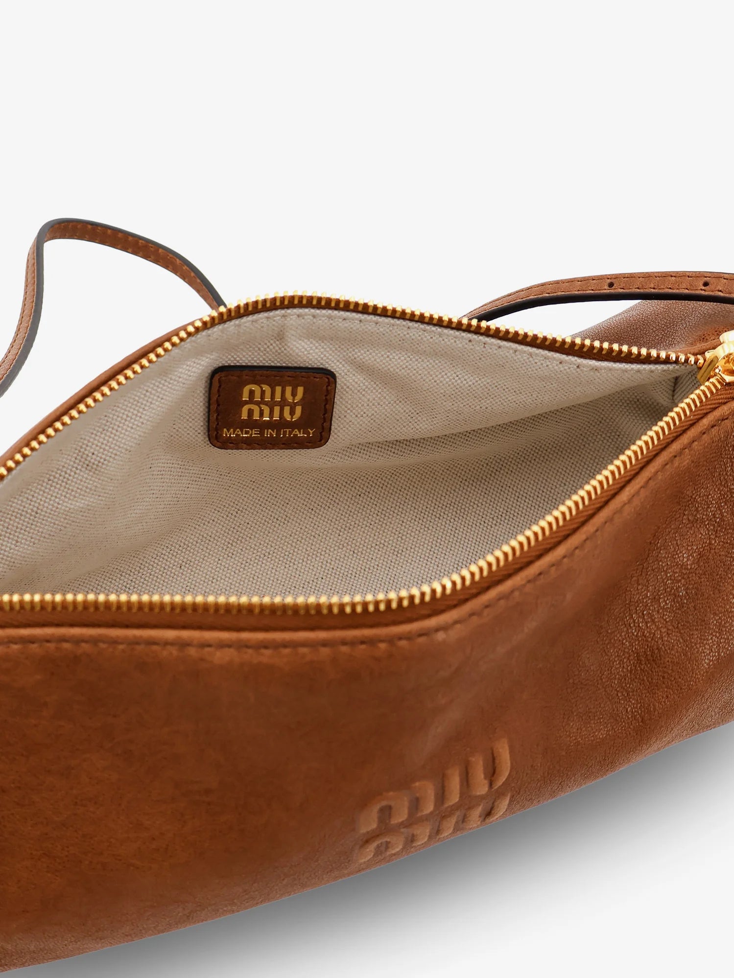 Mini Aviator leather shoulder bag