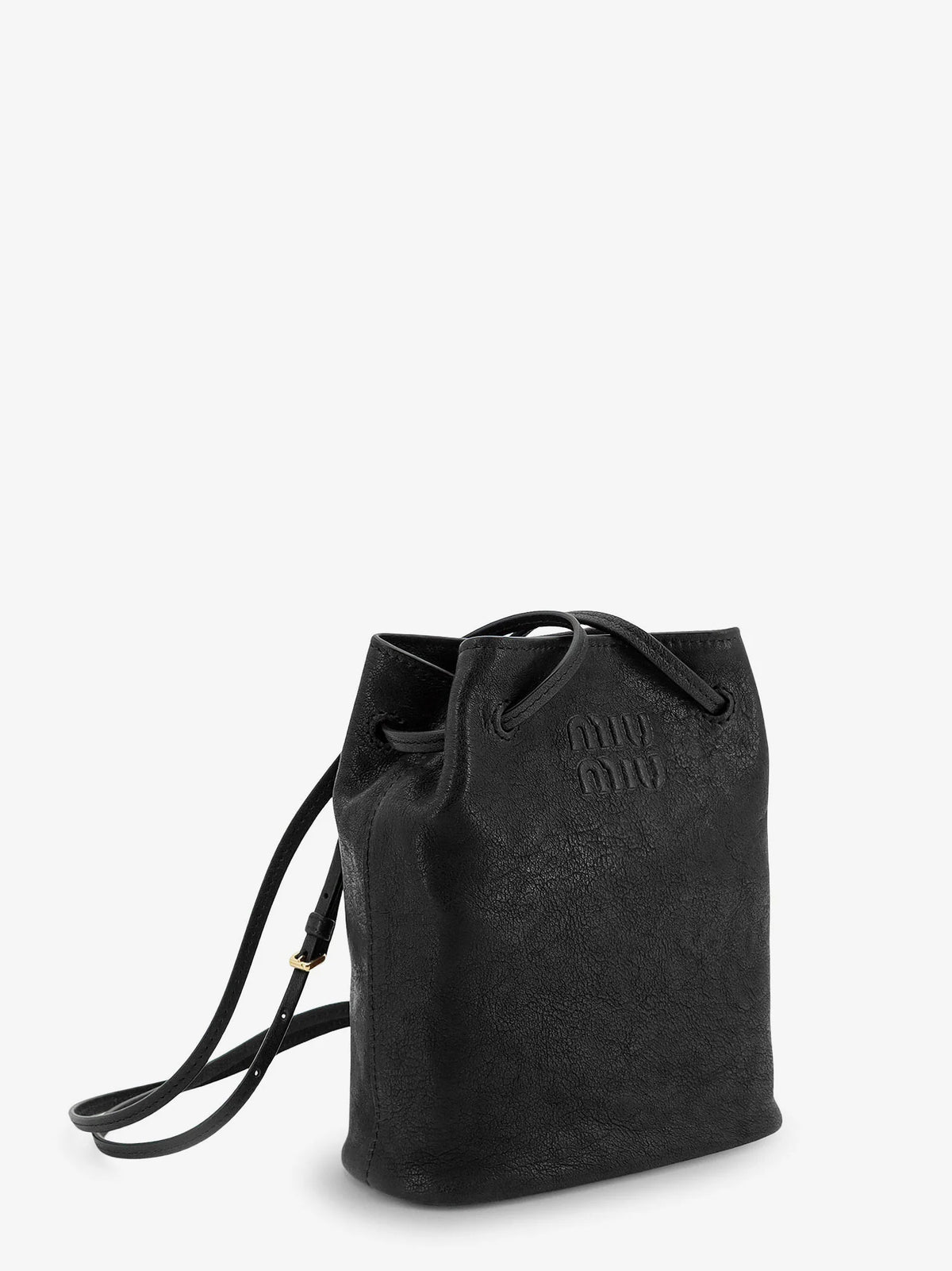 Leather mini crossbody bag