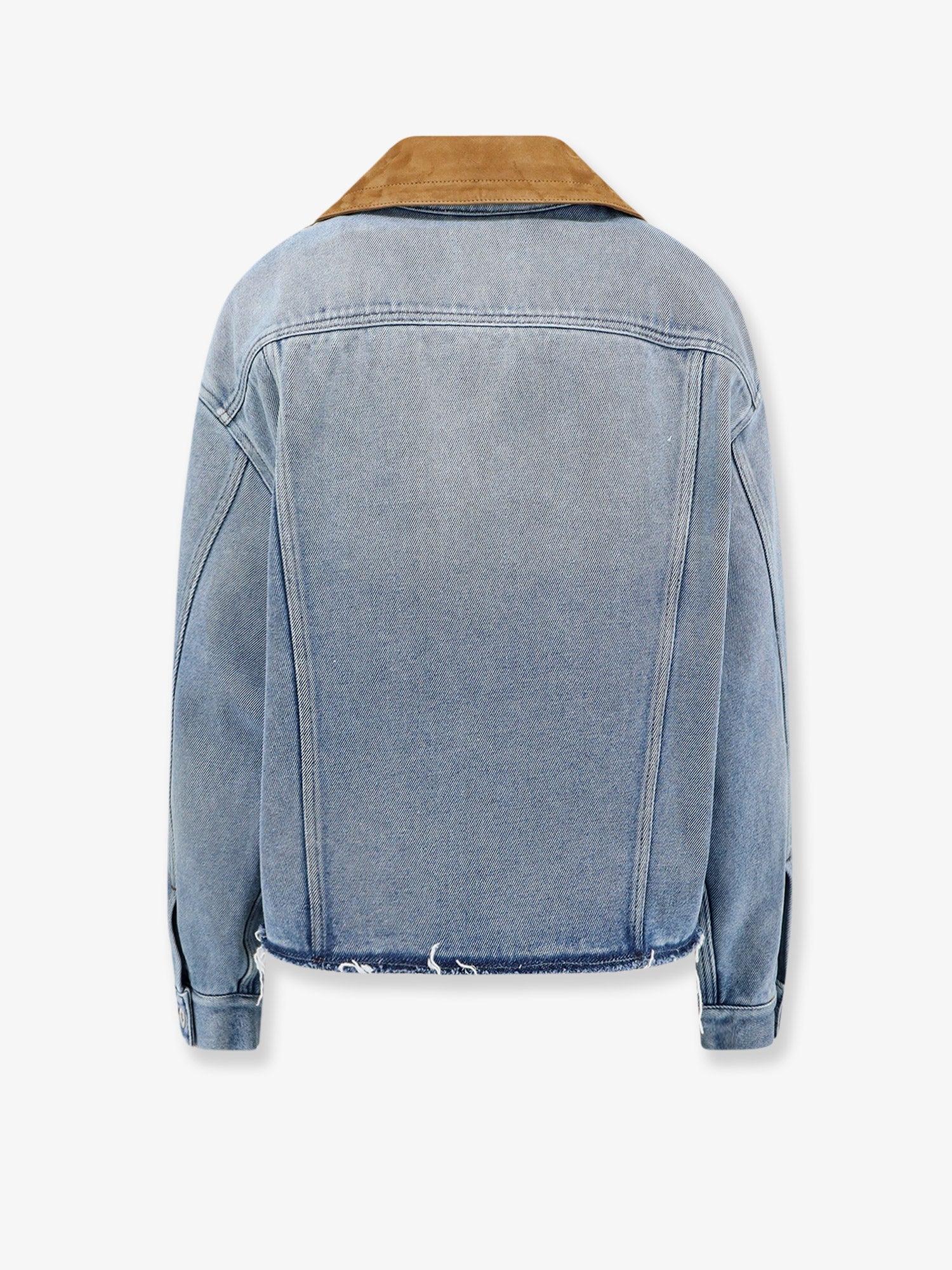 Denim Jacket with suede detail