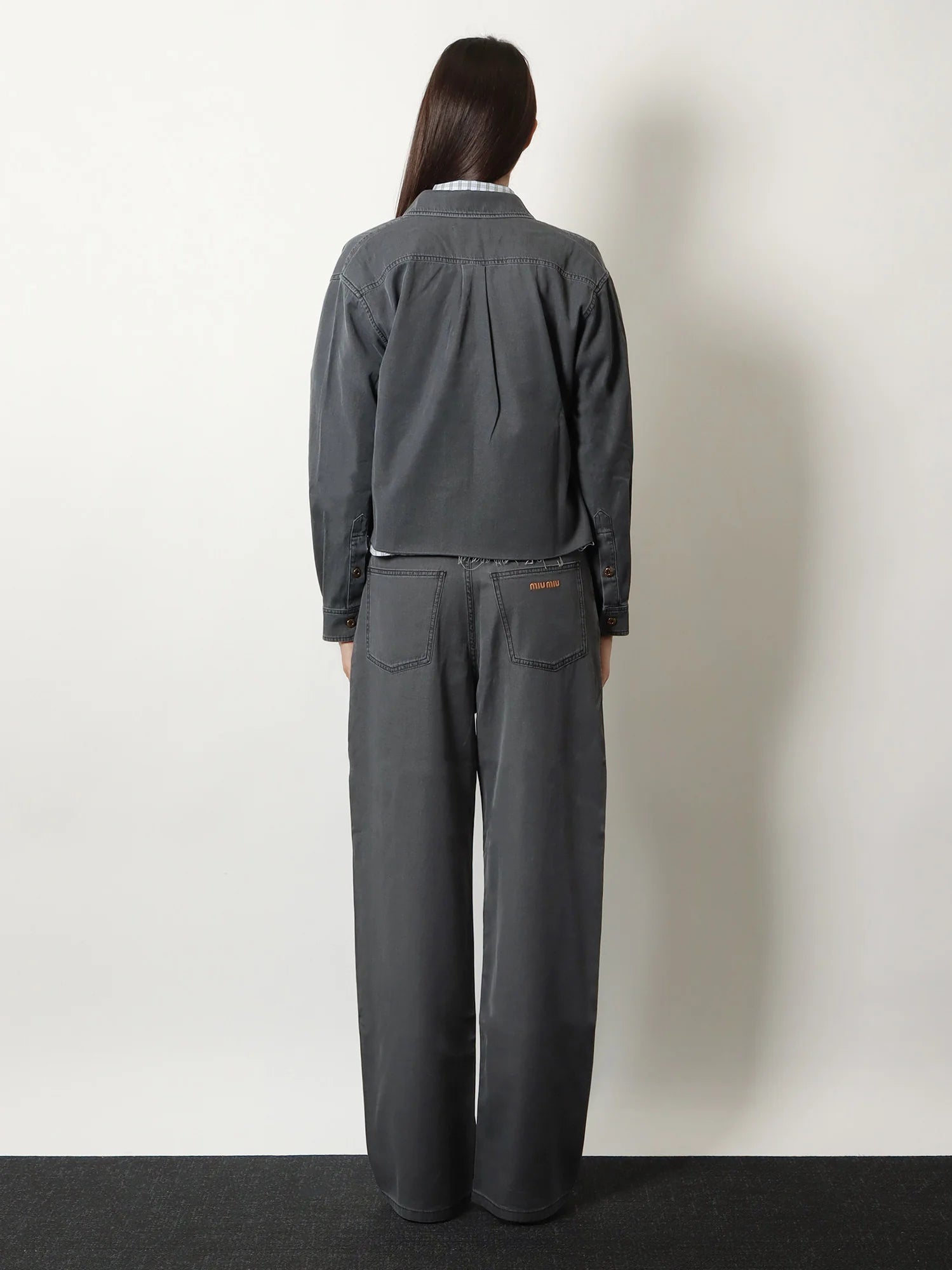 Grey Light Denim Shirt