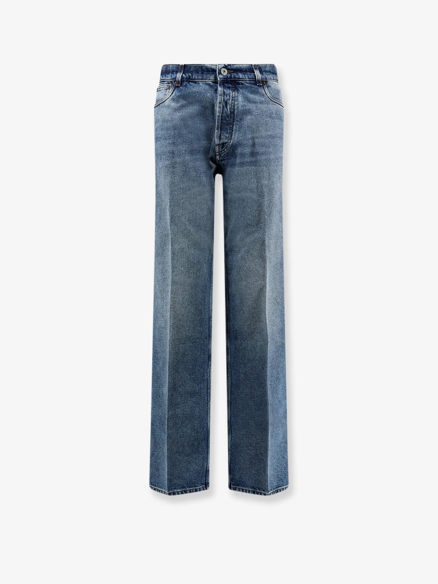 Blue denim jeans