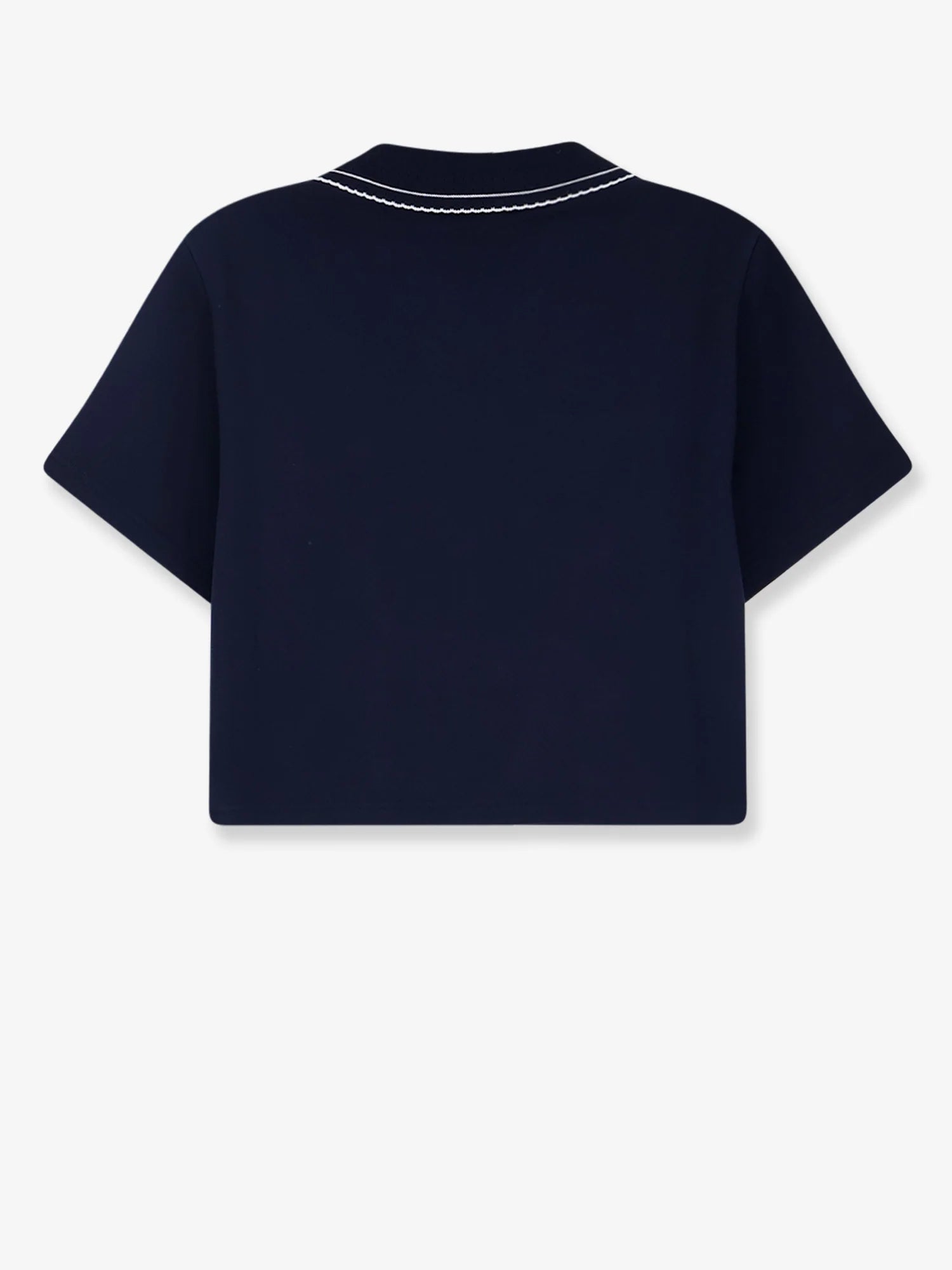 Cotton sweatshirt with Logo embroidery