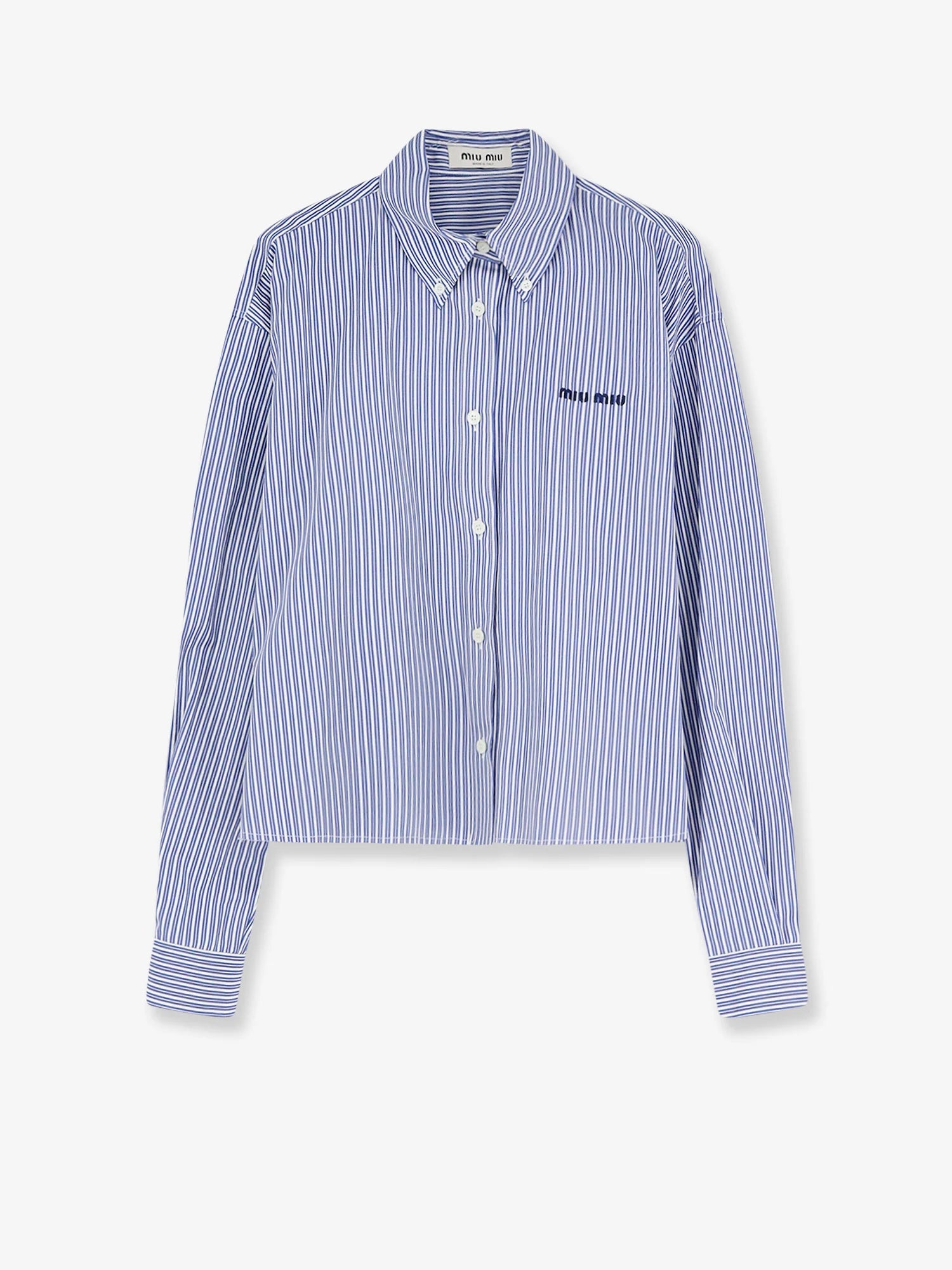 Striped cotton shirt
