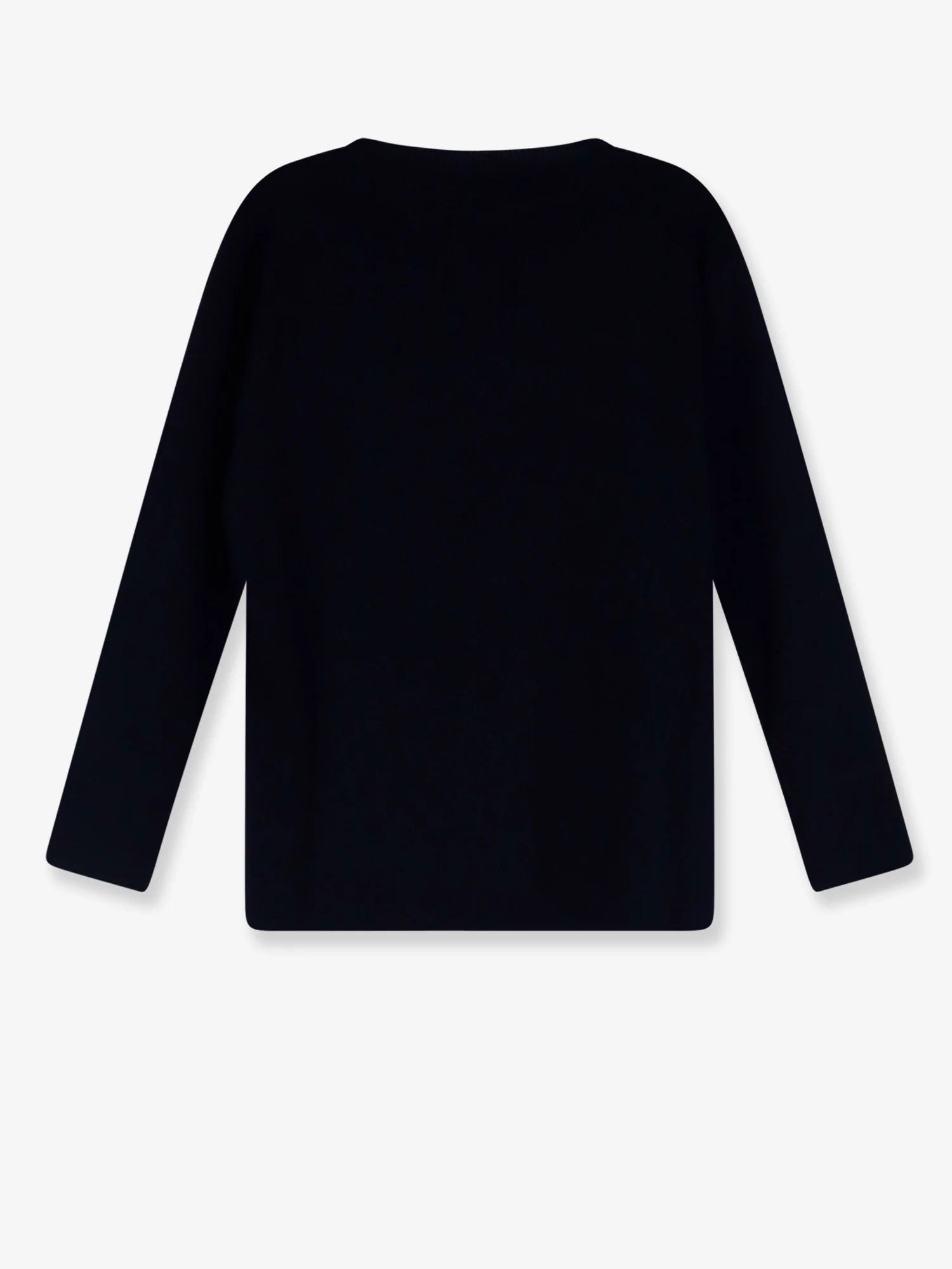 Wool sweater with lettering logo