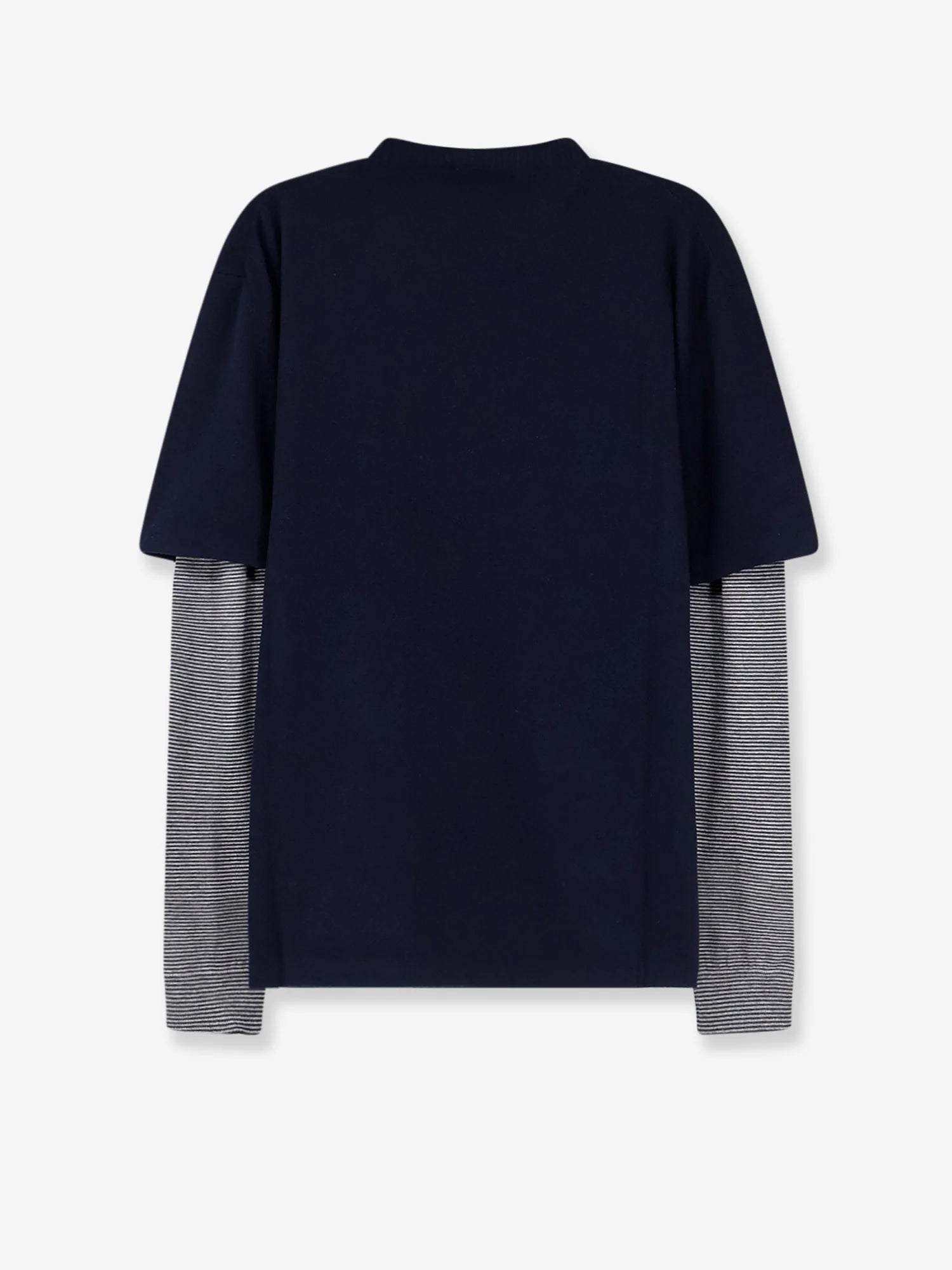Blend of virgin wool, cashmere and silk sweater