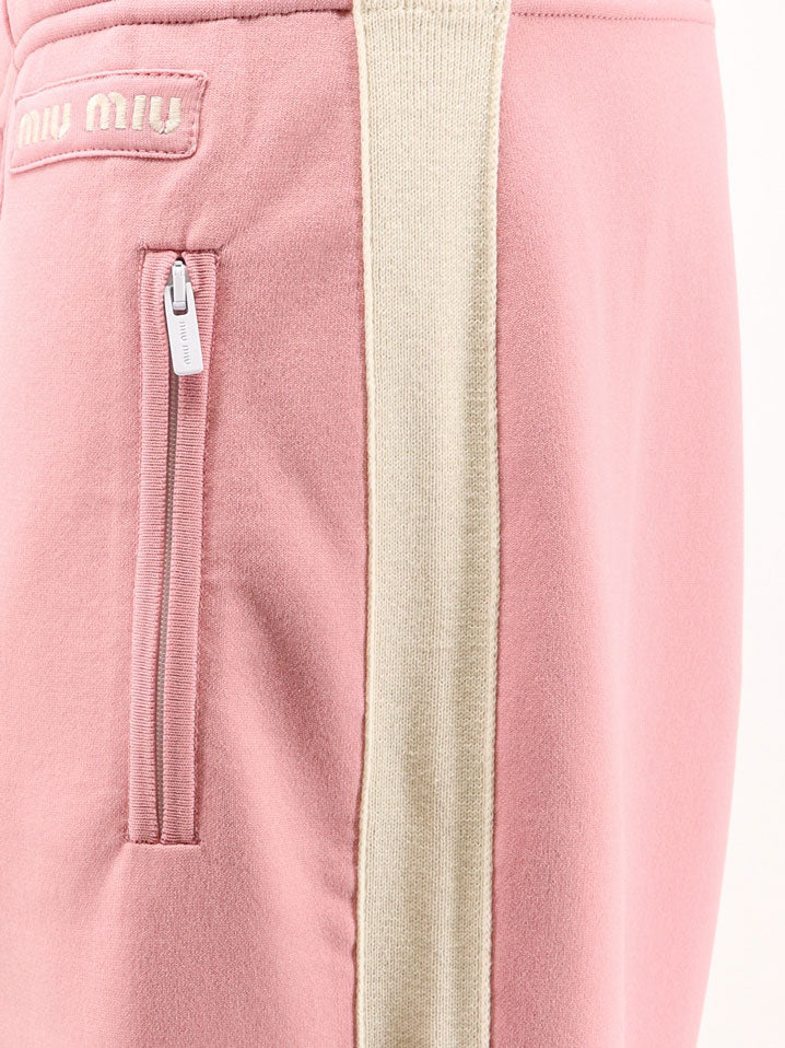 Technical fabric trousers