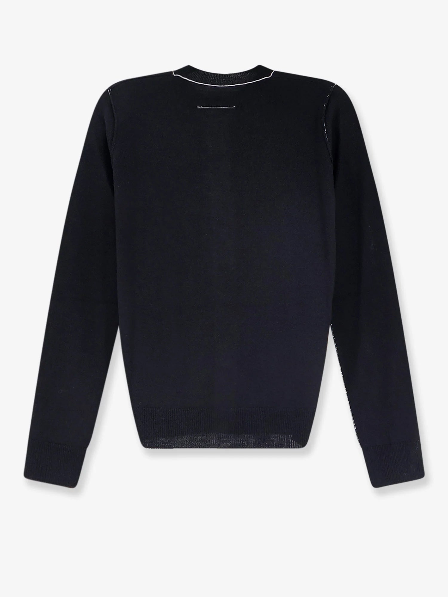 Wool blend cardigan with front Numeric detail