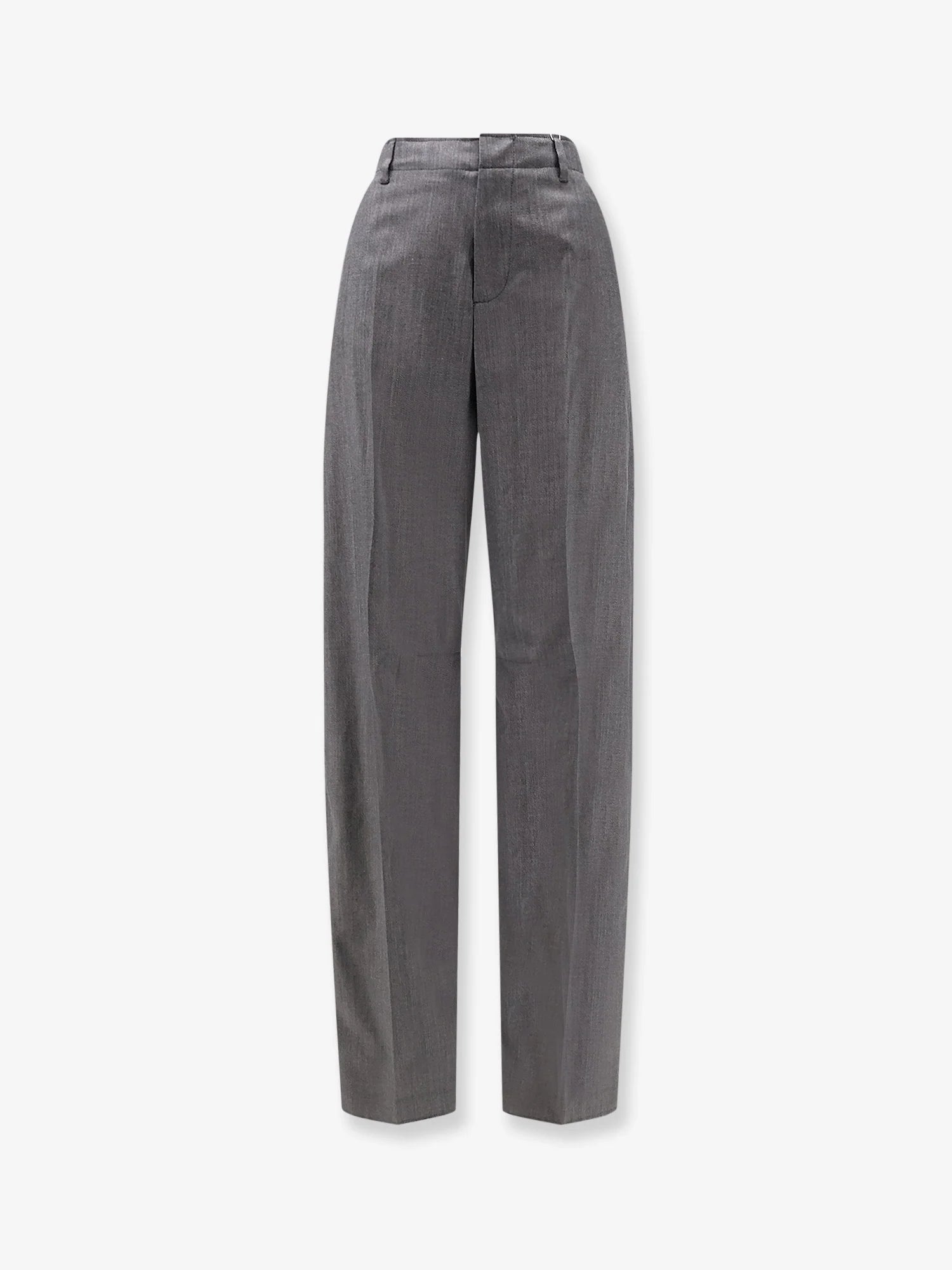 Virgin wool and cotton trousers