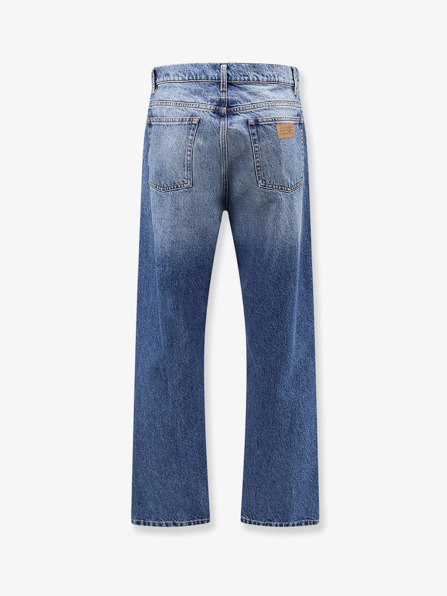 Cotton jeans with Numeric Signature tag