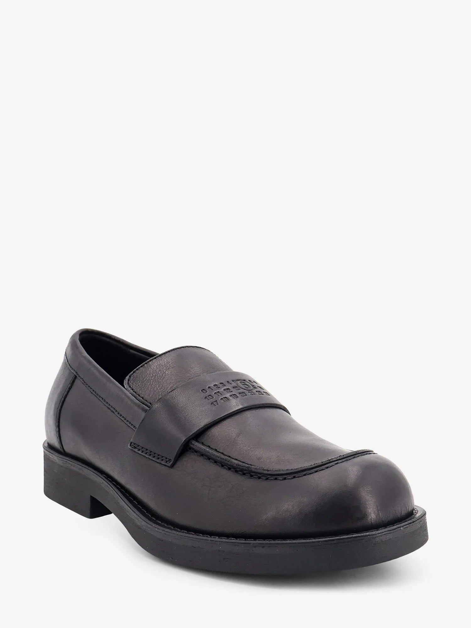 Leather loafers